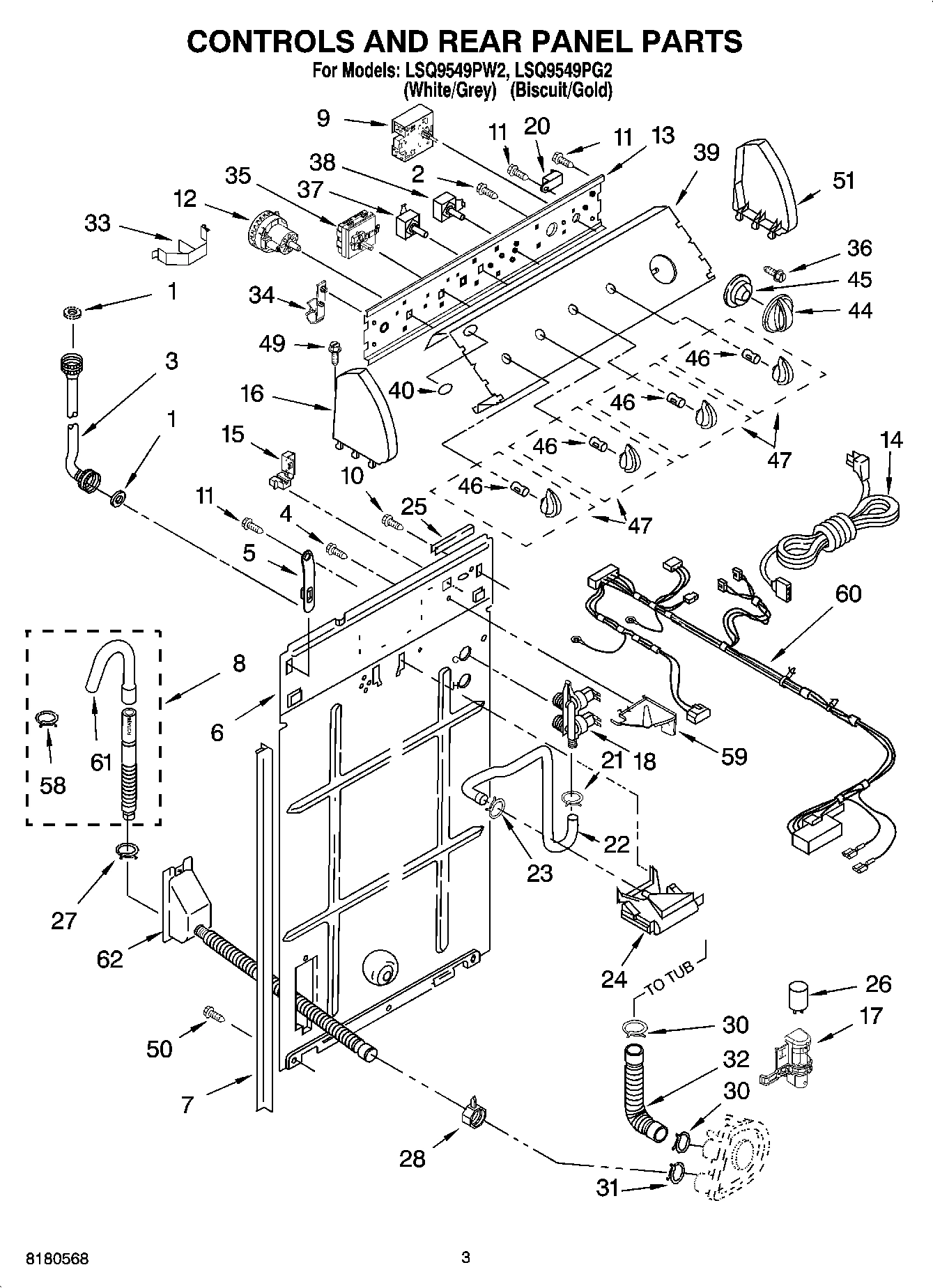 02 - CONTROLS AND REAR PANEL PARTS