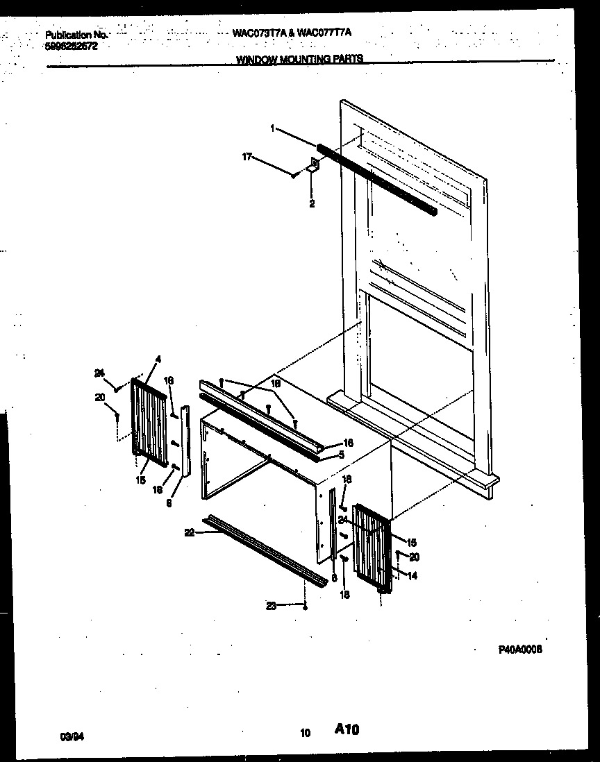 06 - WINDOW MOUNTING PARTS