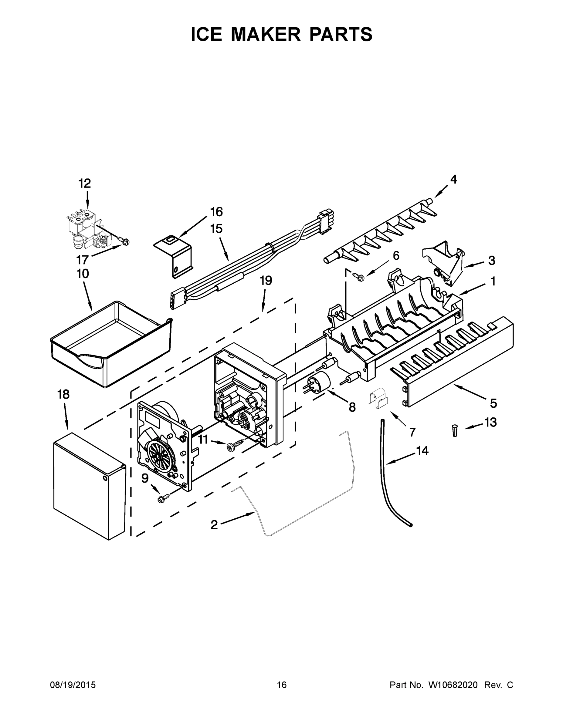 09 - ICE MAKER PARTS