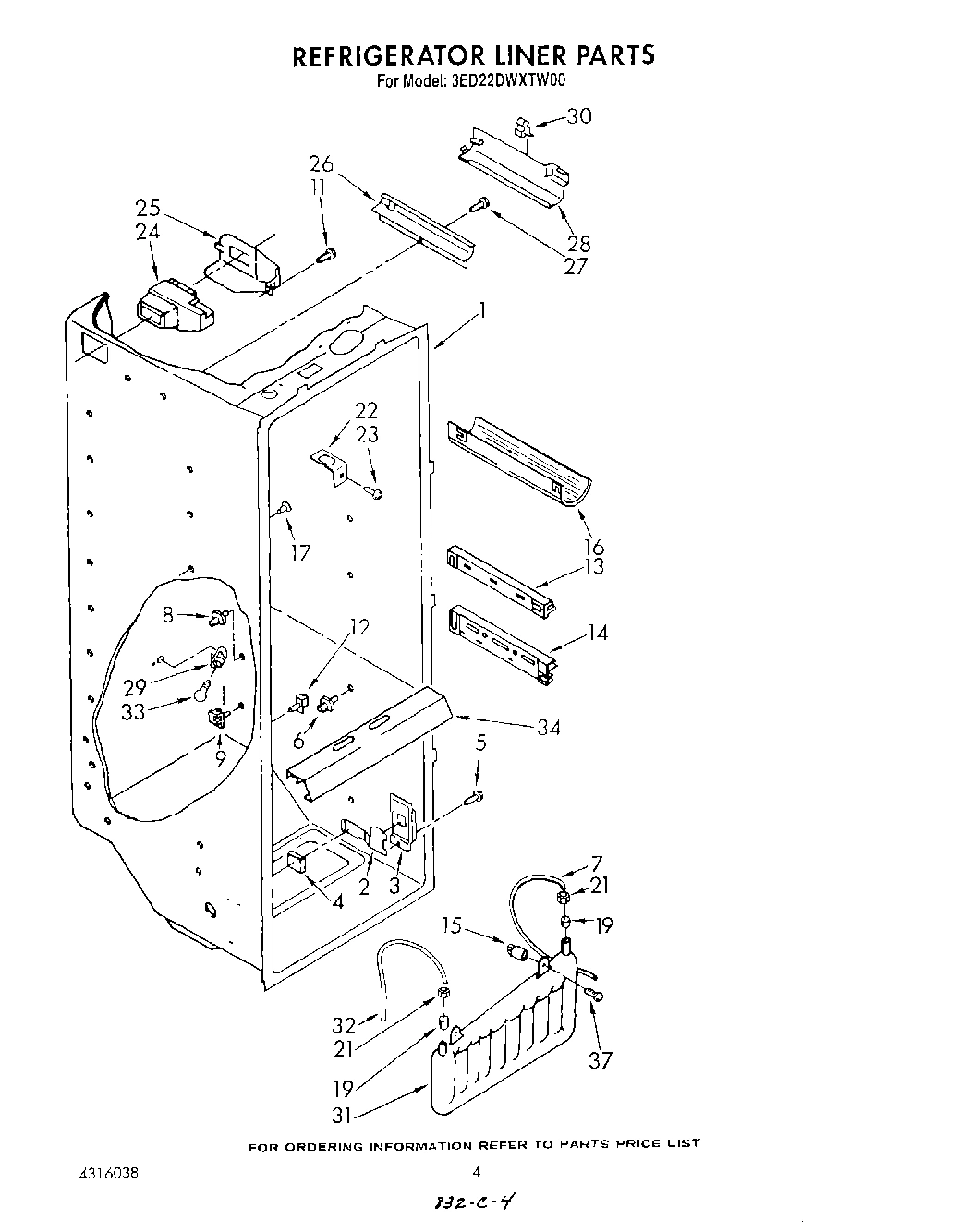 03 - REFRIGERATOR LINER