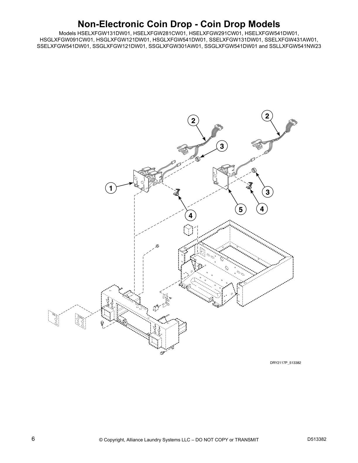 Non-Electronic Coin Drop - Coin Drop Models