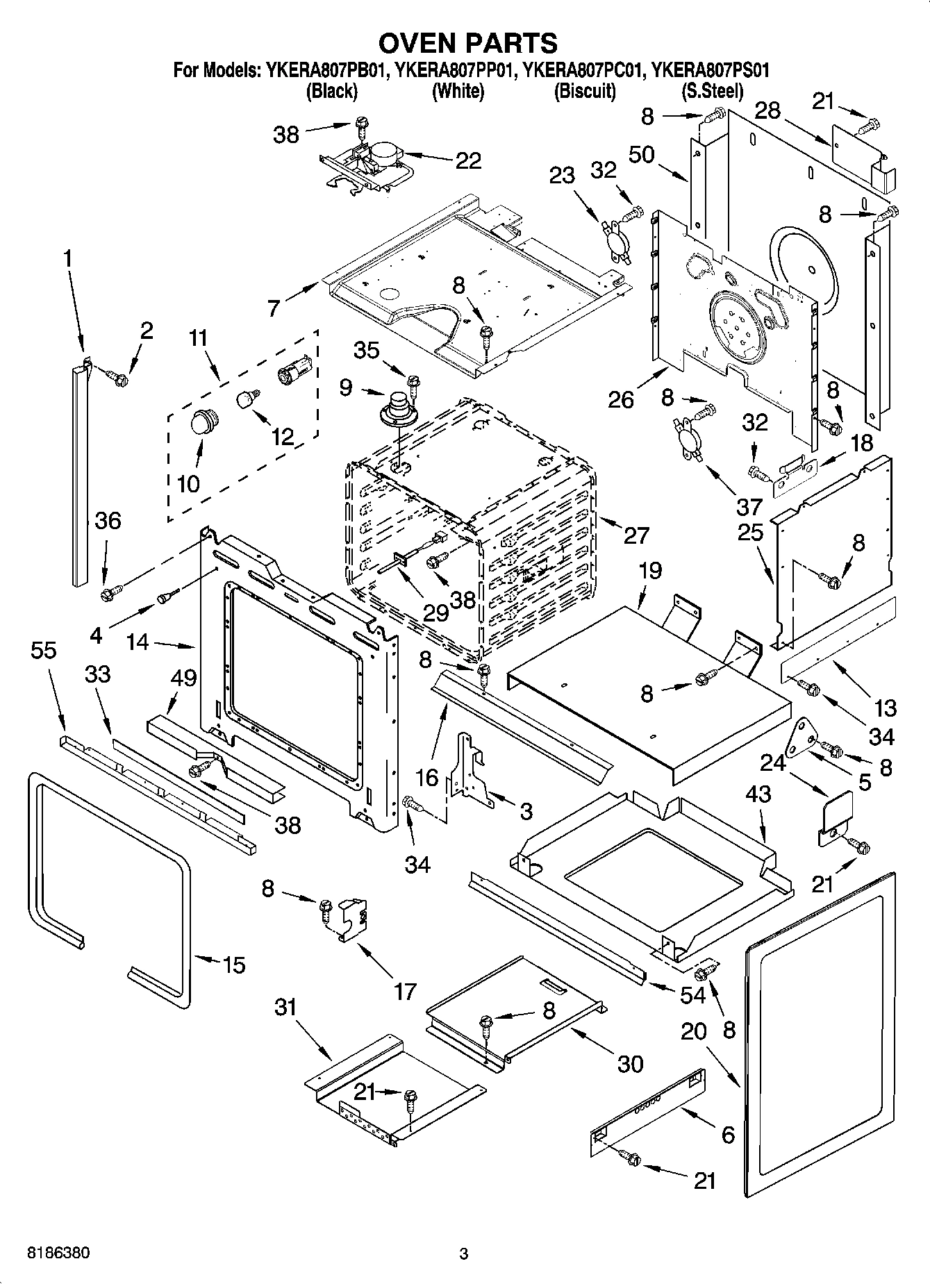 03 - OVEN PARTS