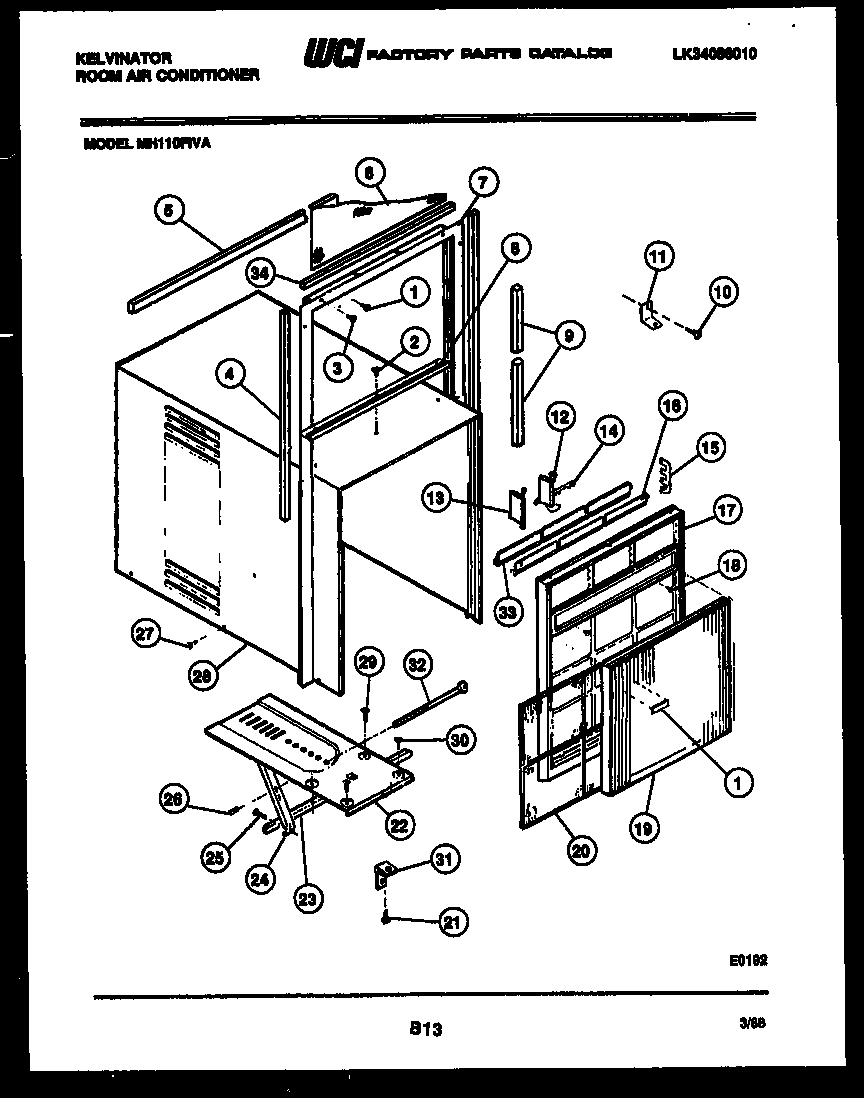02 - CABINET AND INSTALLATION PARTS