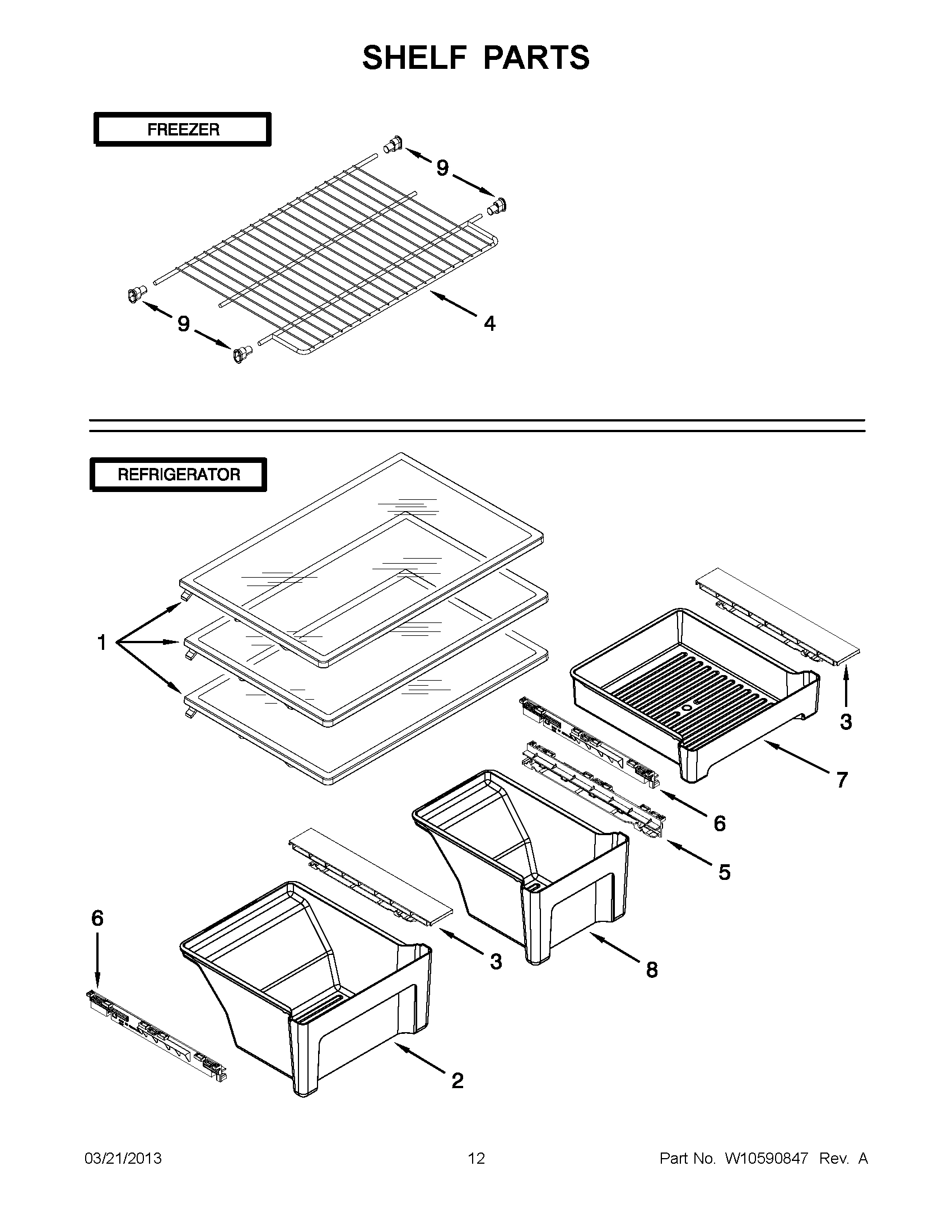 06 - SHELF PARTS
