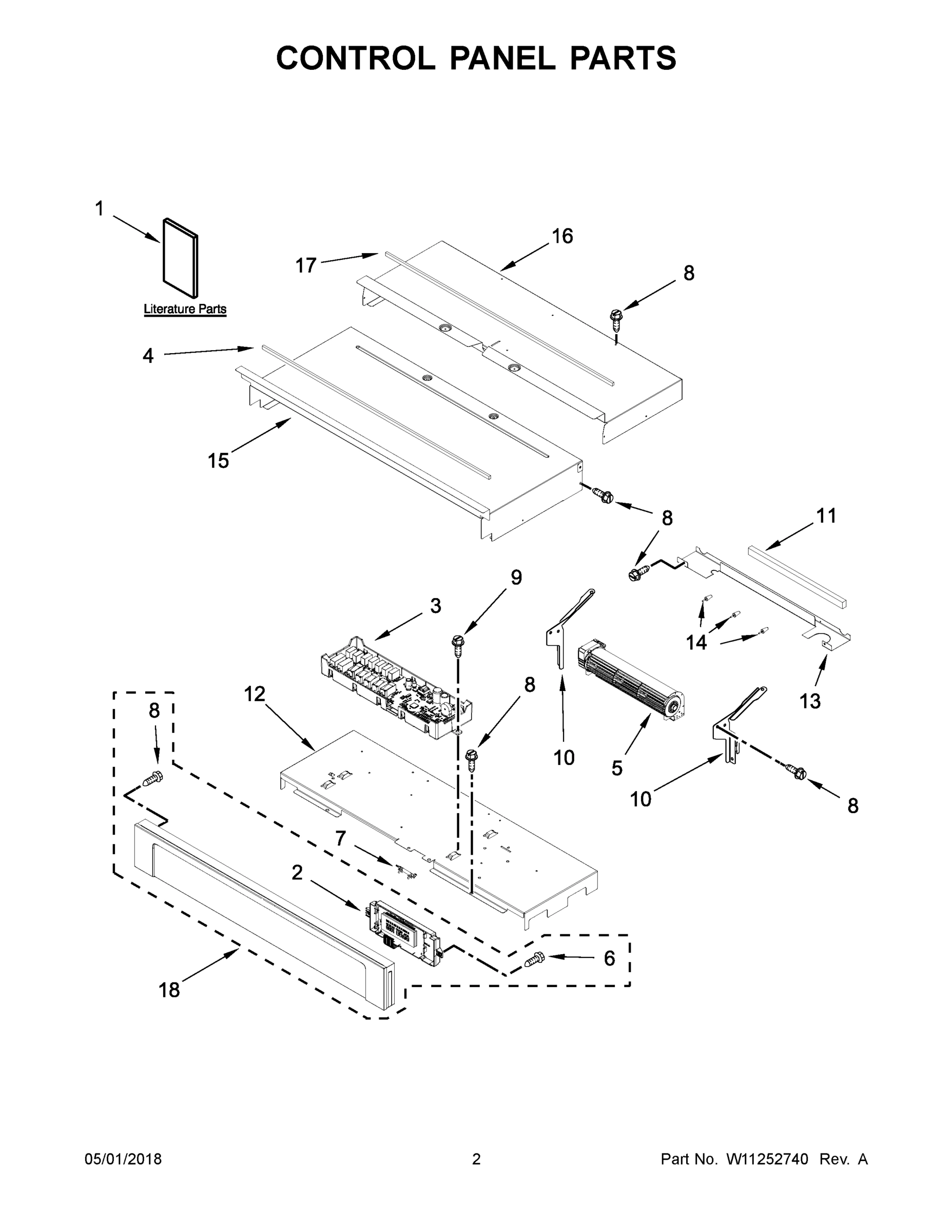 02 - CONTROL PANEL PARTS