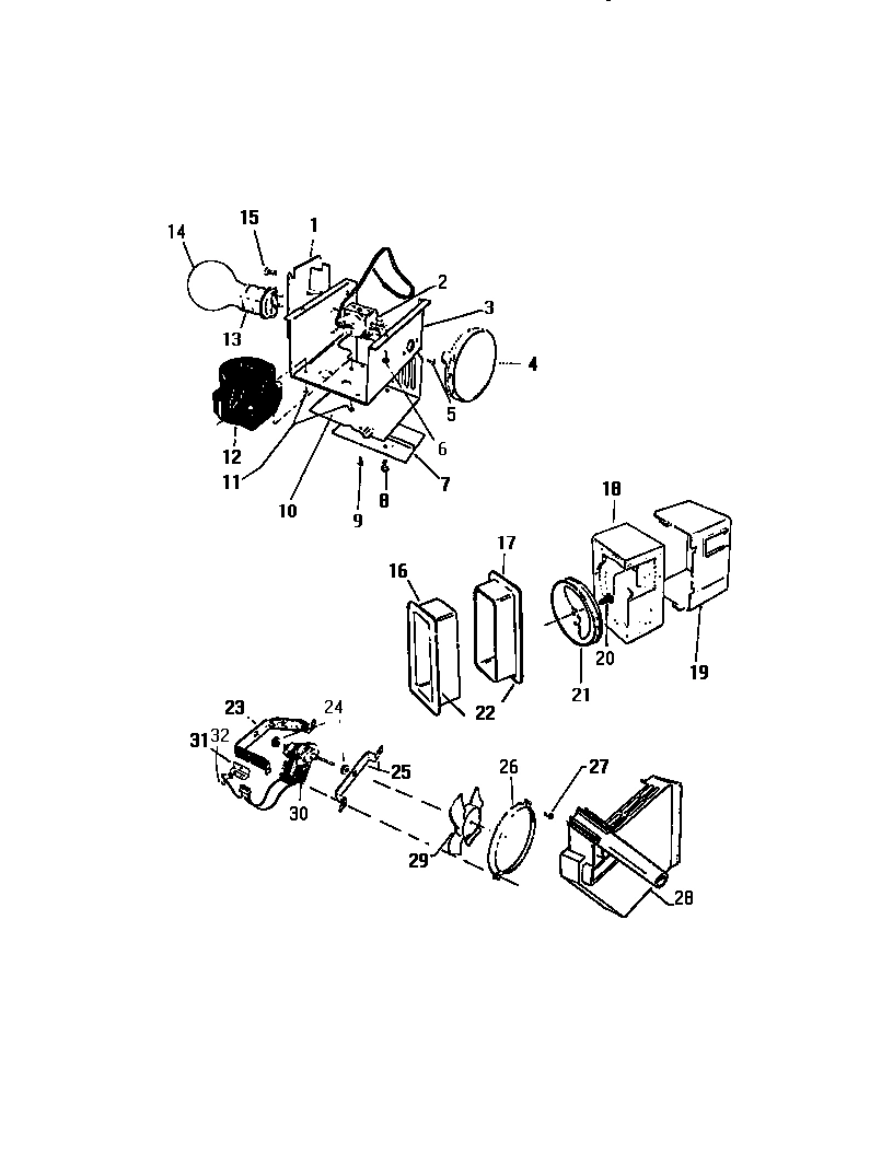 07 - REFRIGERATOR, DAMPER CONTROLS & FRE