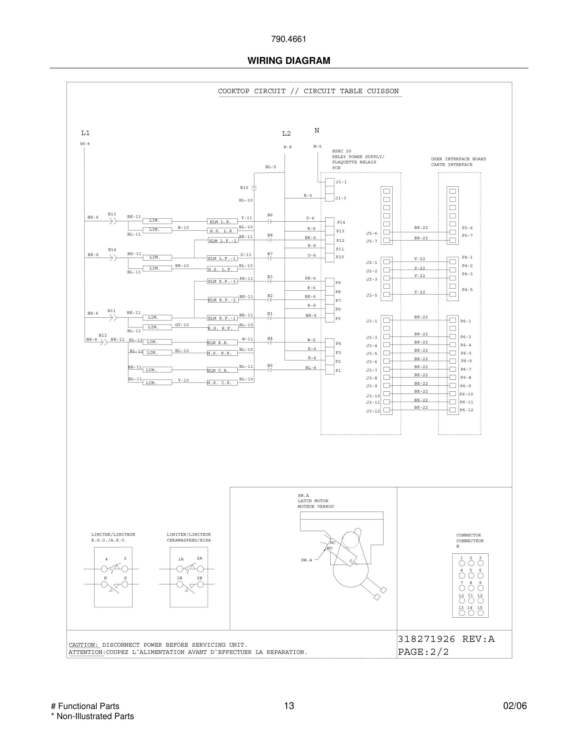 13 - WIRING DIAGRAM