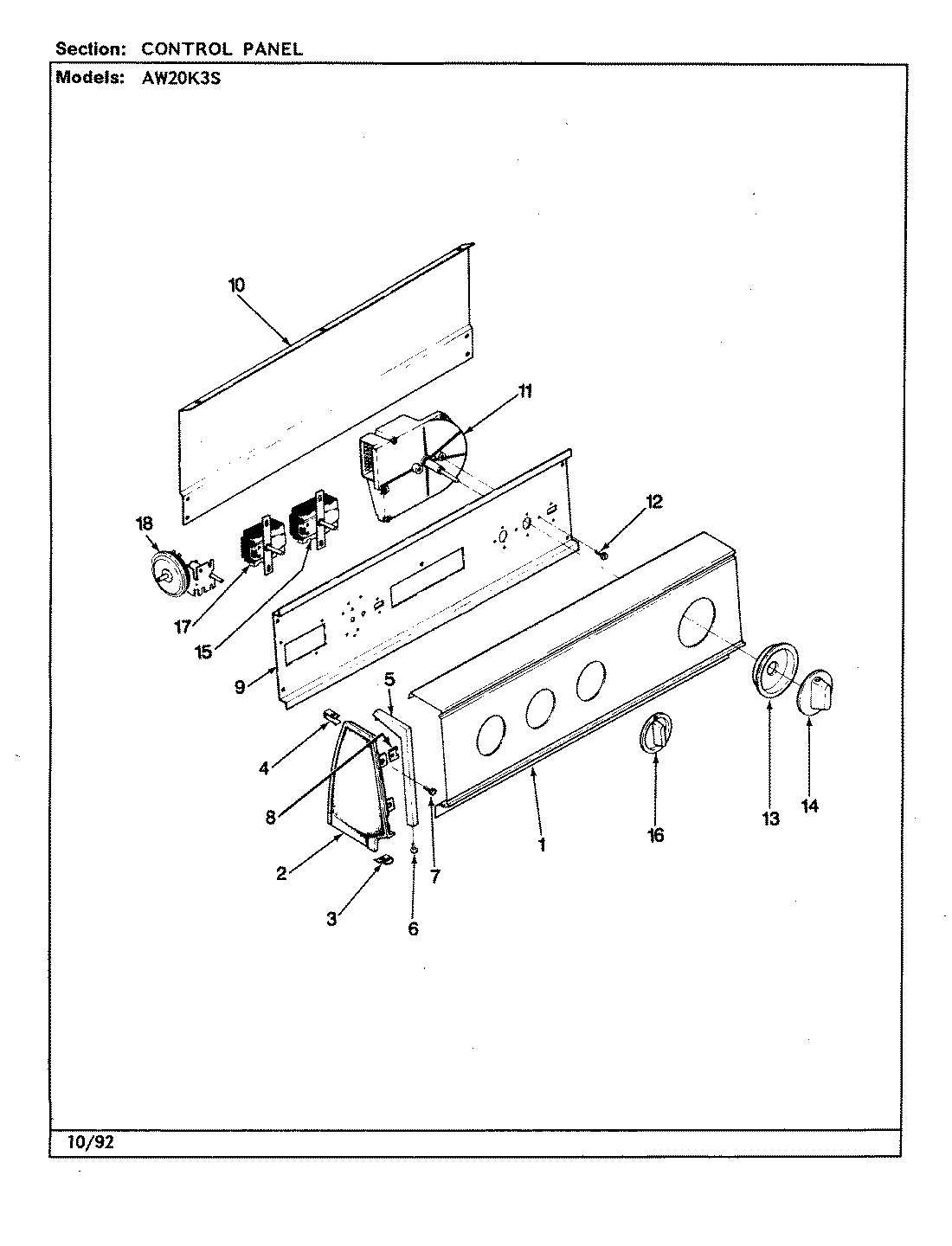 04 - CONTROL PANEL (REV. A-E)