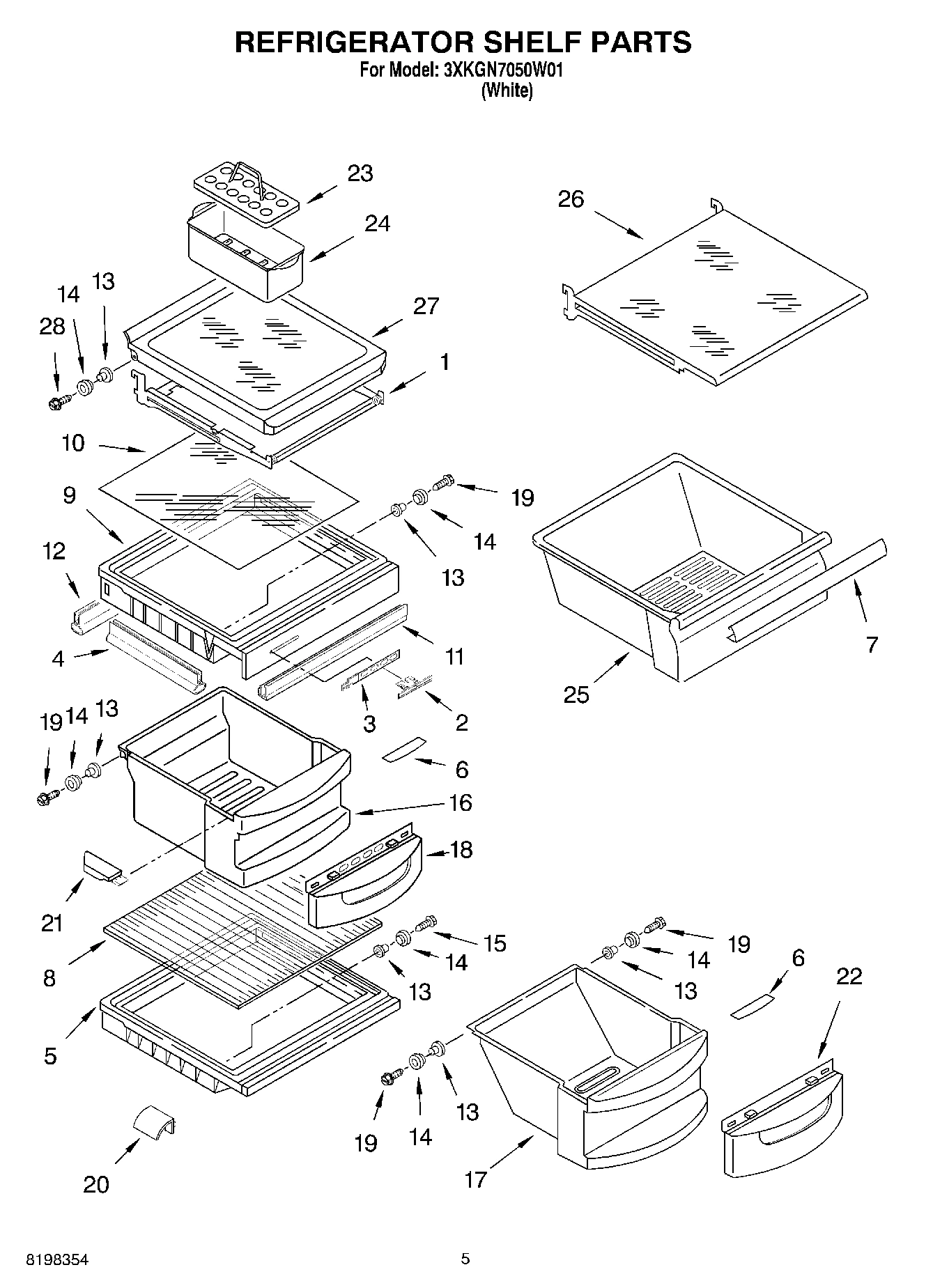 04 - REFRIGERATOR SHELF