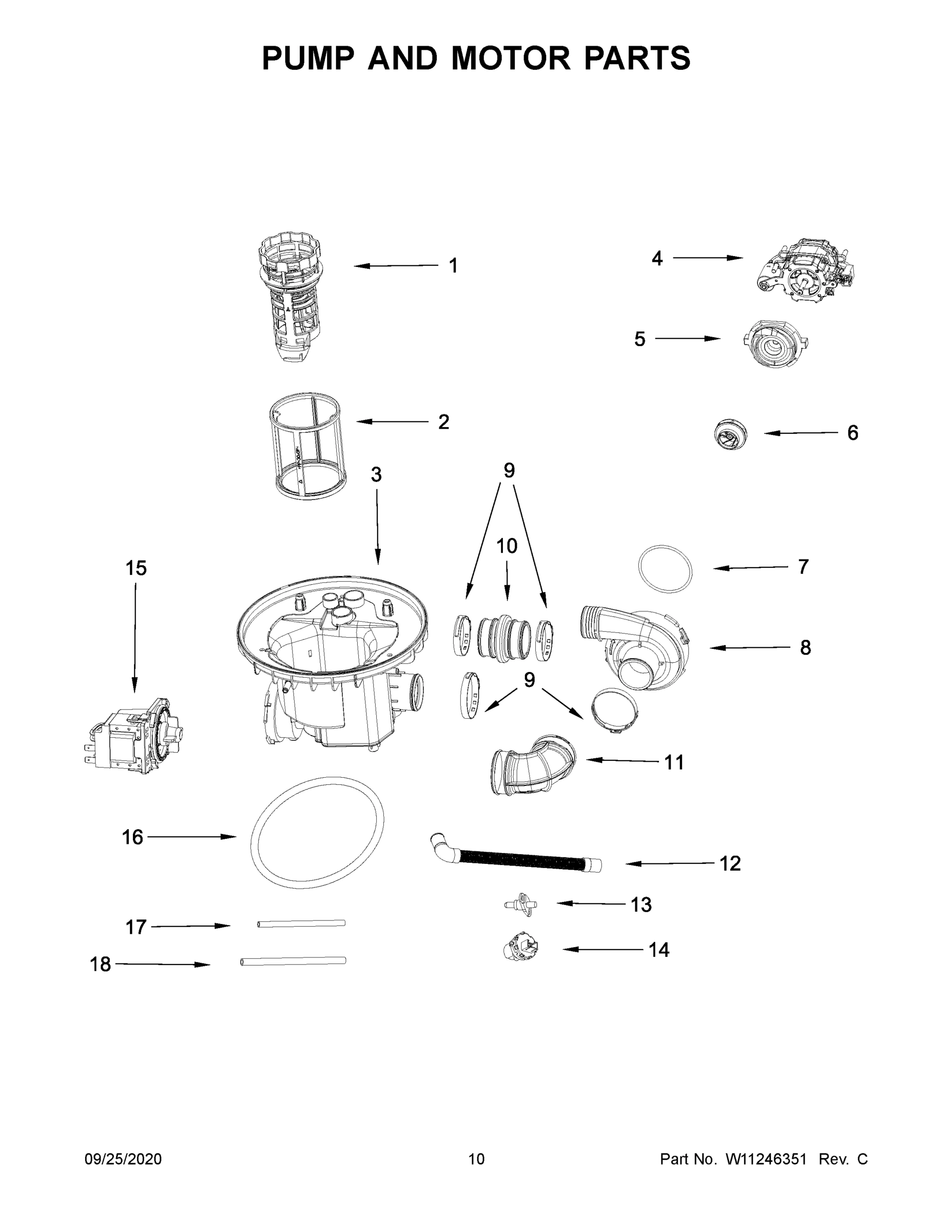 06 - PUMP AND MOTOR PARTS