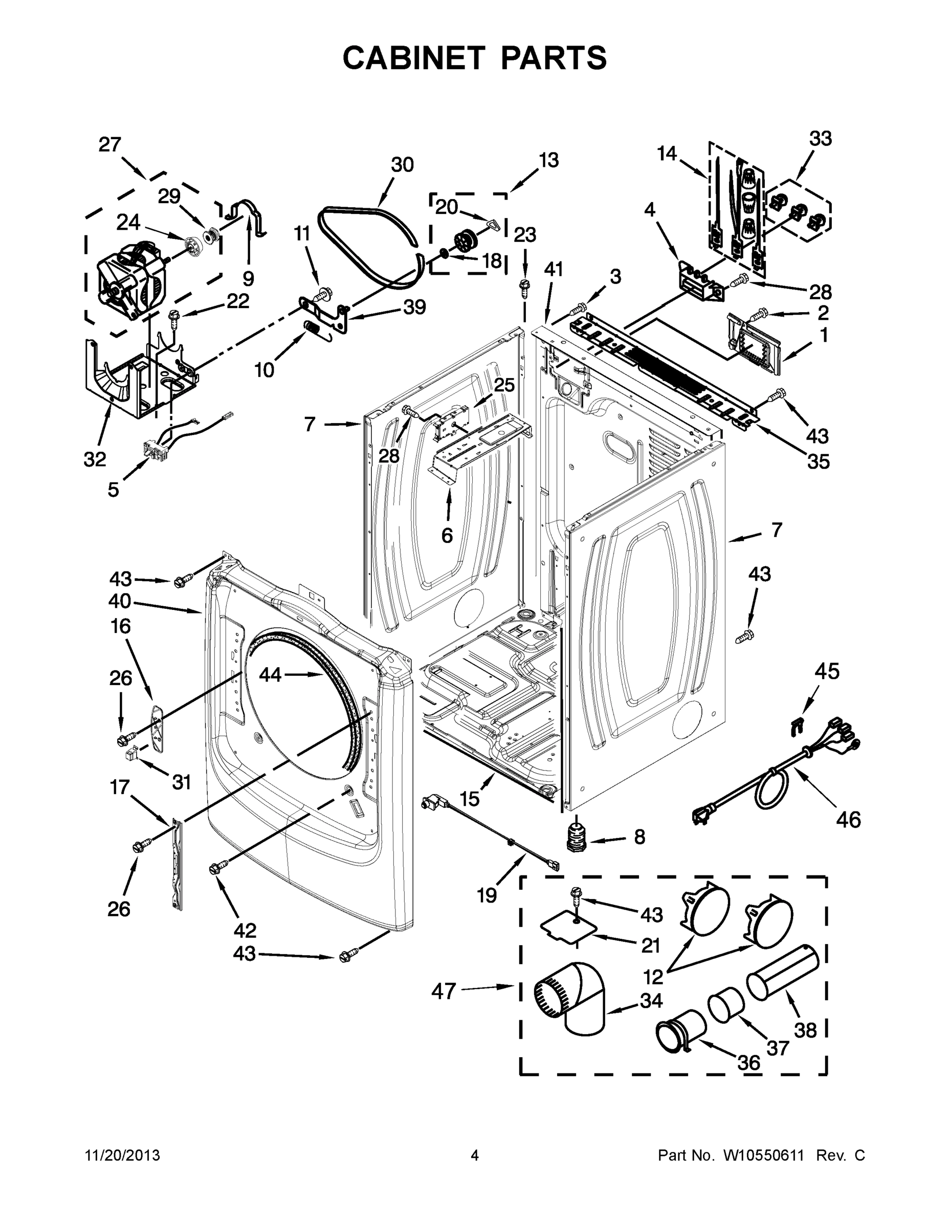 03 - CABINET PARTS