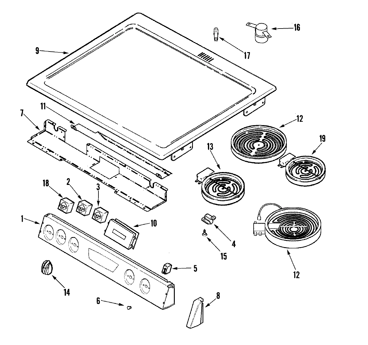 02 - CONTROL PANEL/TOP ASY