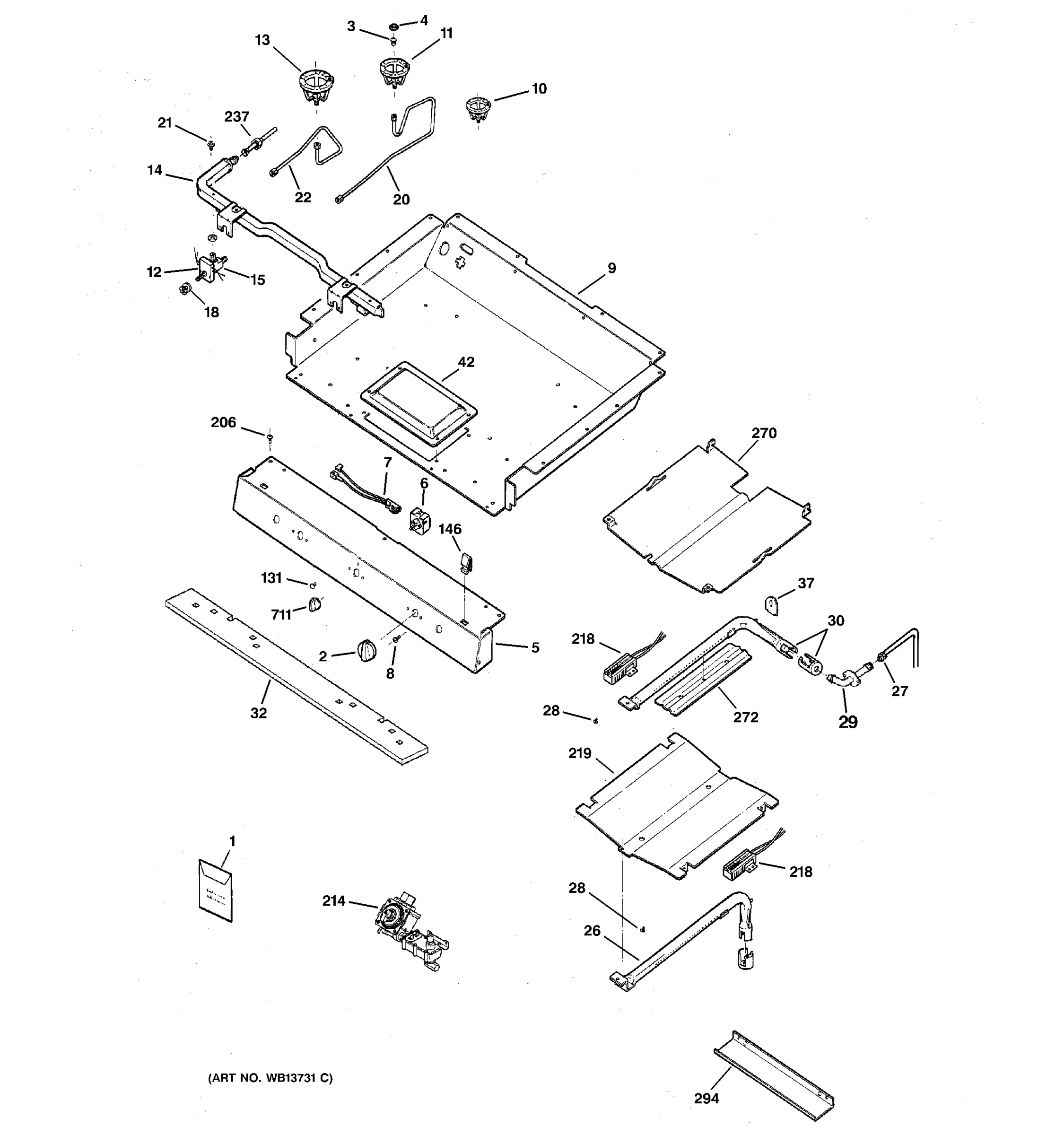 GAS & BURNER PARTS
