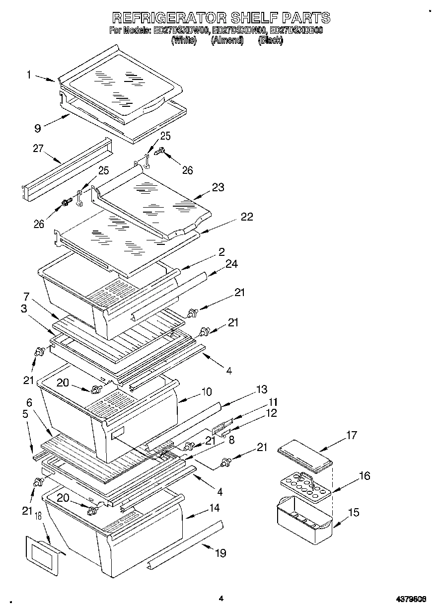 03 - REFRIGERATOR SHELF