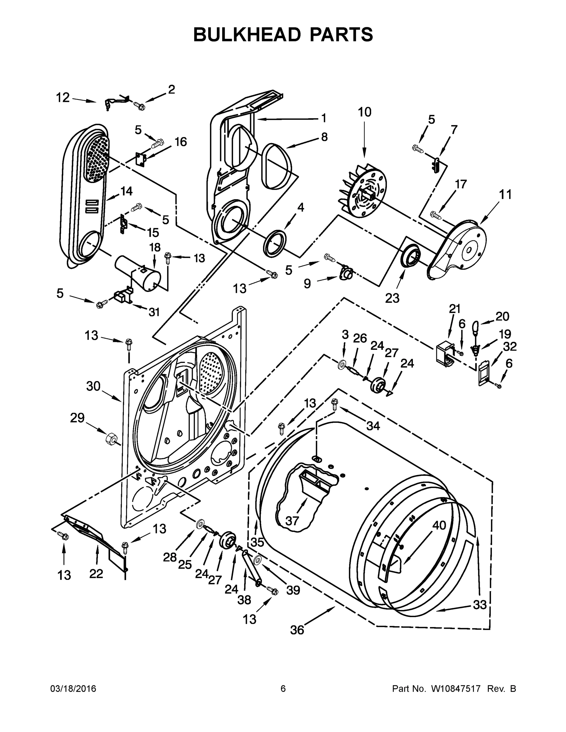 04 - BULKHEAD PARTS
