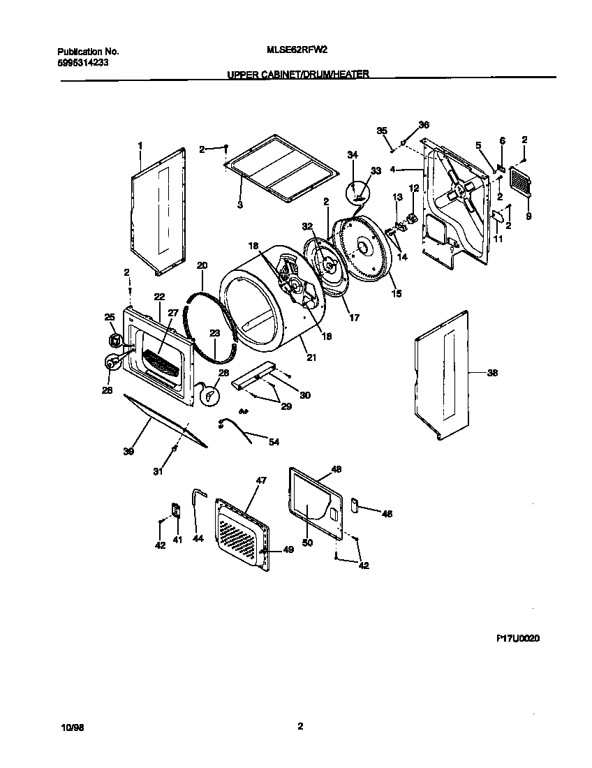 02 - P17U0020 DRY CAB,DRM,HTR