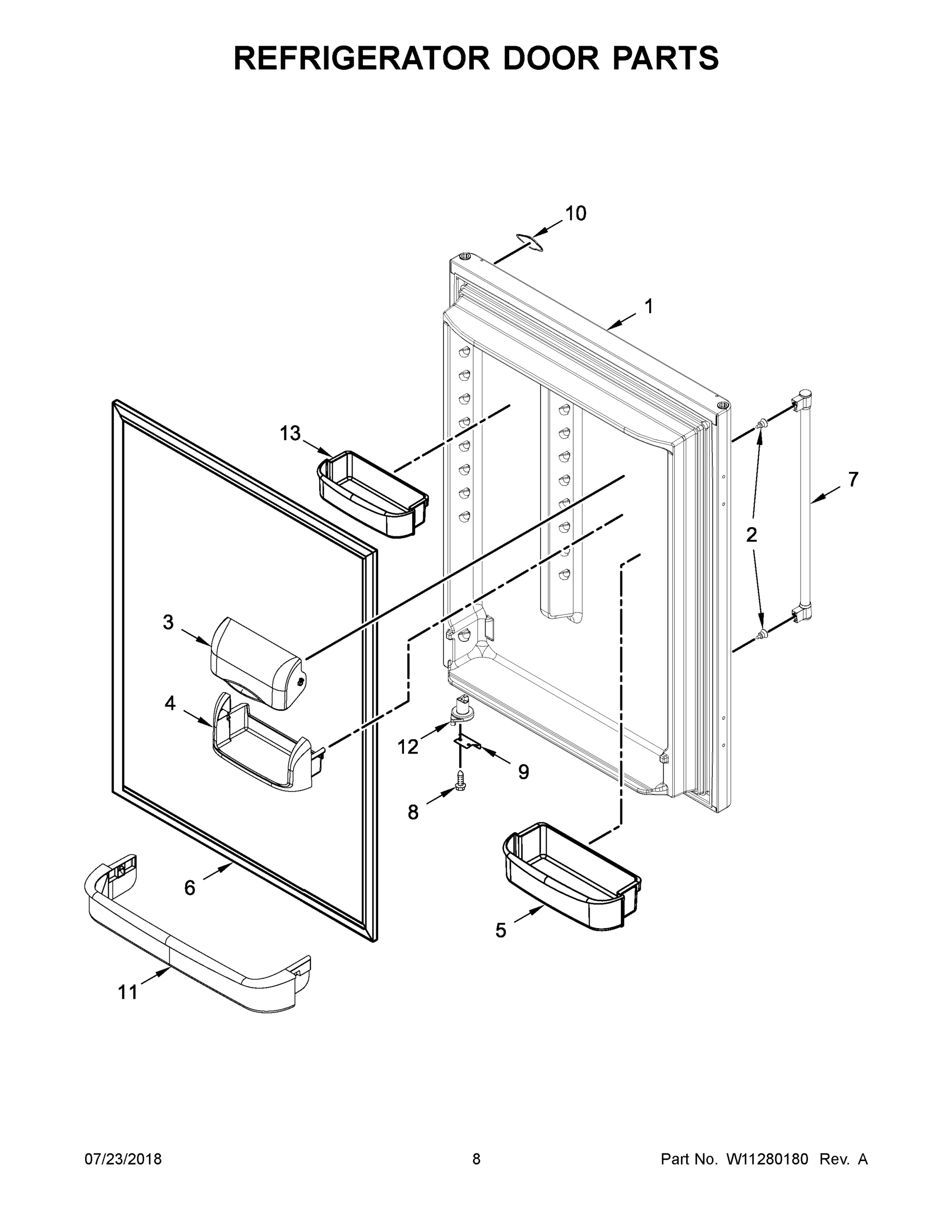 05 - REFRIGERATOR DOOR PARTS