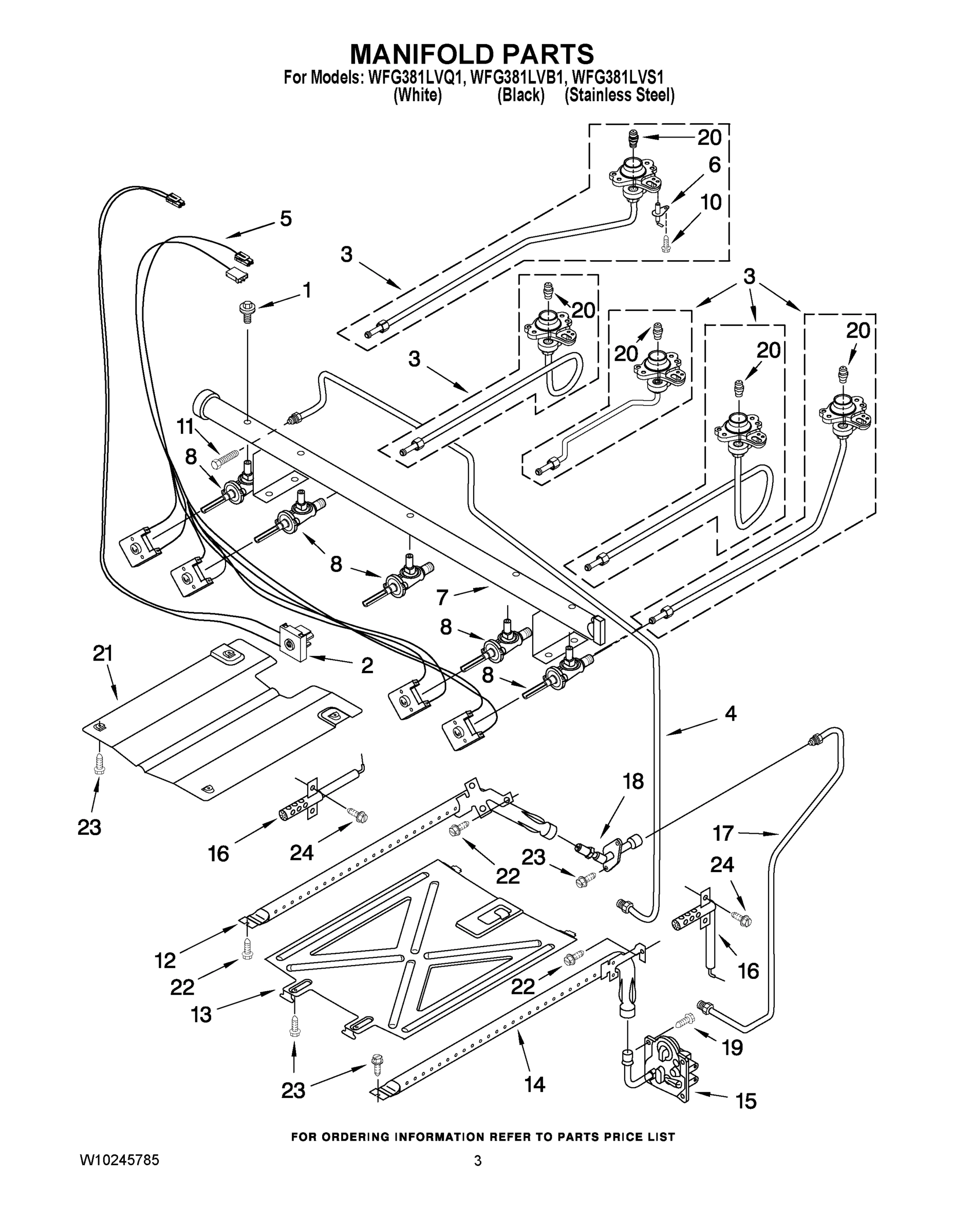 03 - MANIFOLD PARTS