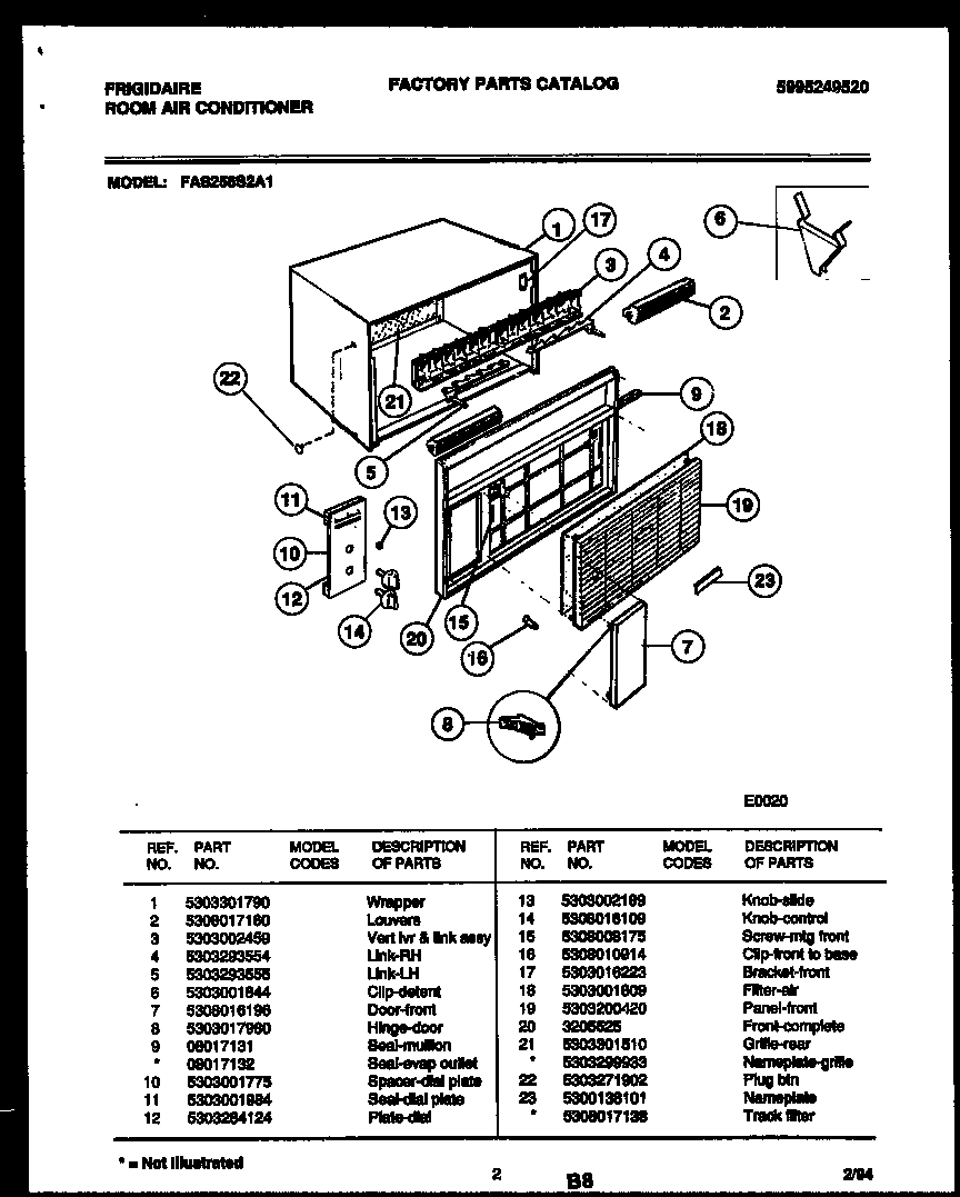 02 - CABINET PARTS