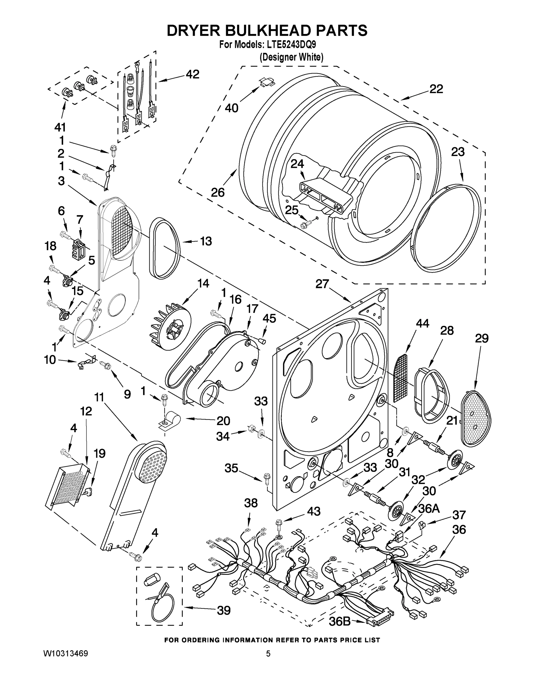 04 - DRYER BULKHEAD PARTS