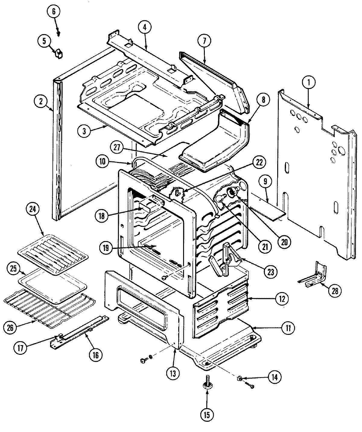 01 - BODY/OVEN