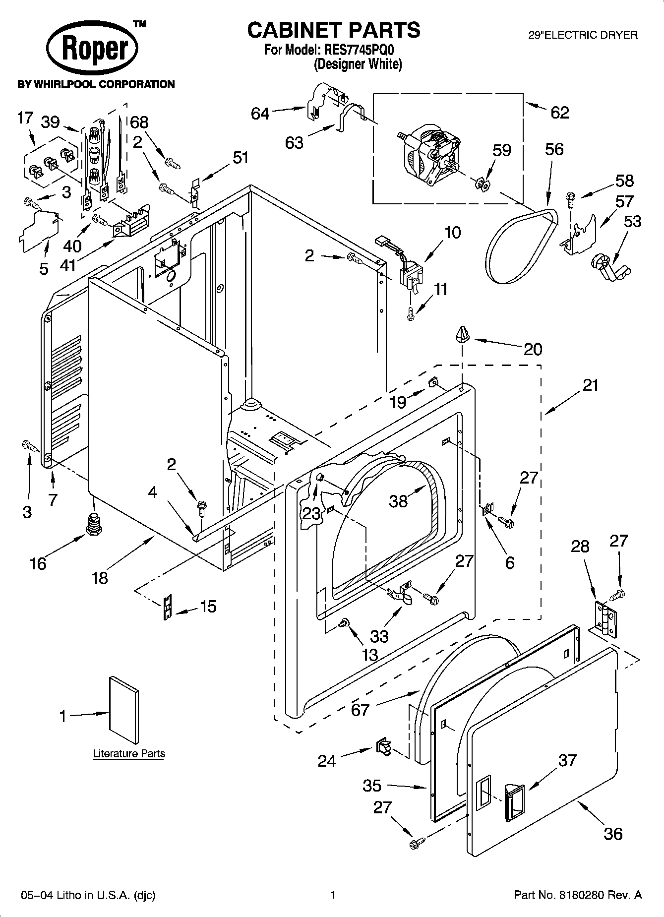 01 - CABINET PARTS
