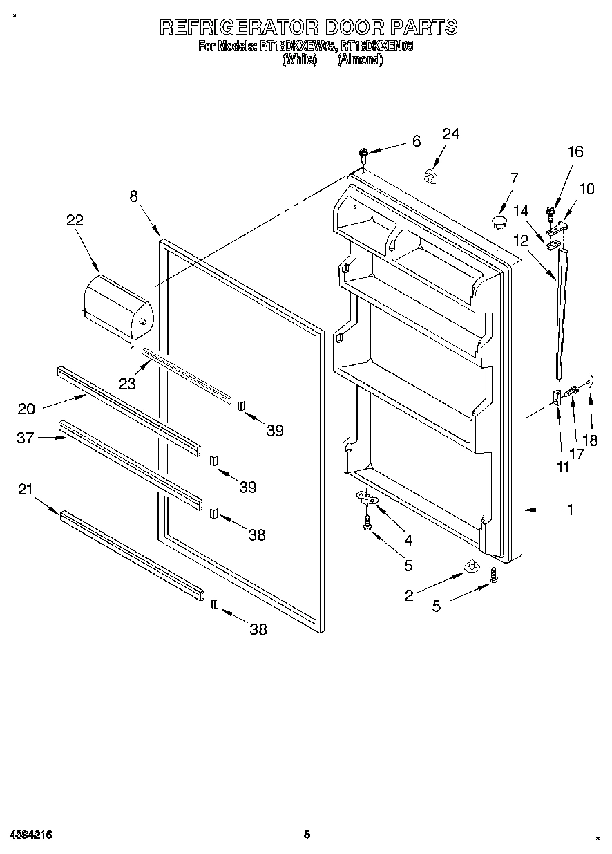 04 - REFRIGERATOR DOOR