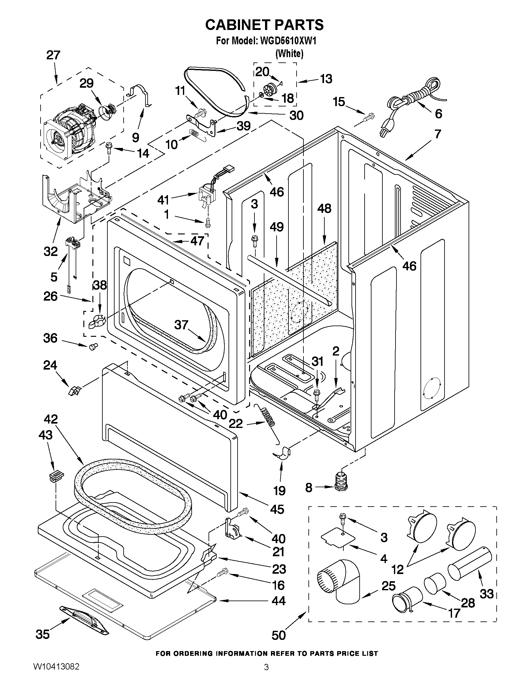 02 - CABINET PARTS