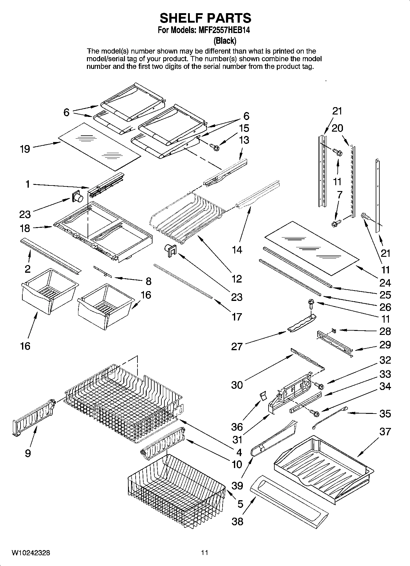 07 - SHELF PARTS