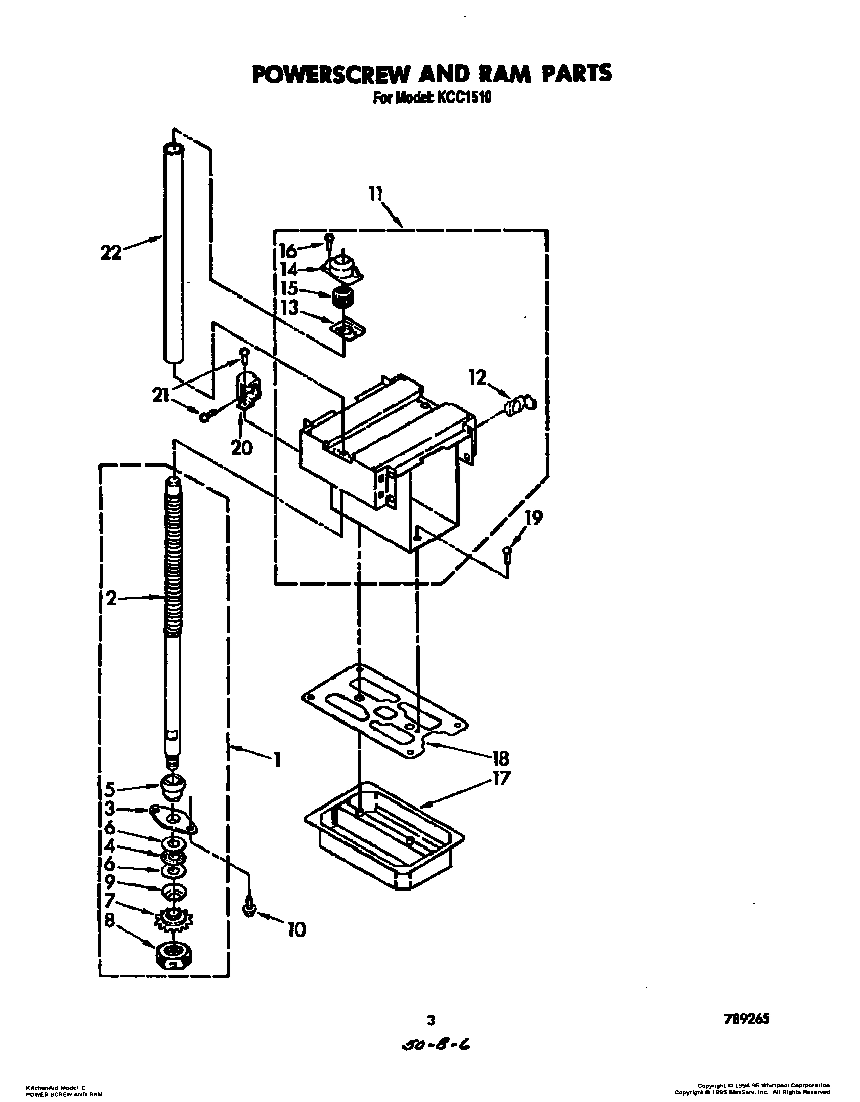 04 - POWER SCREW AND RAM