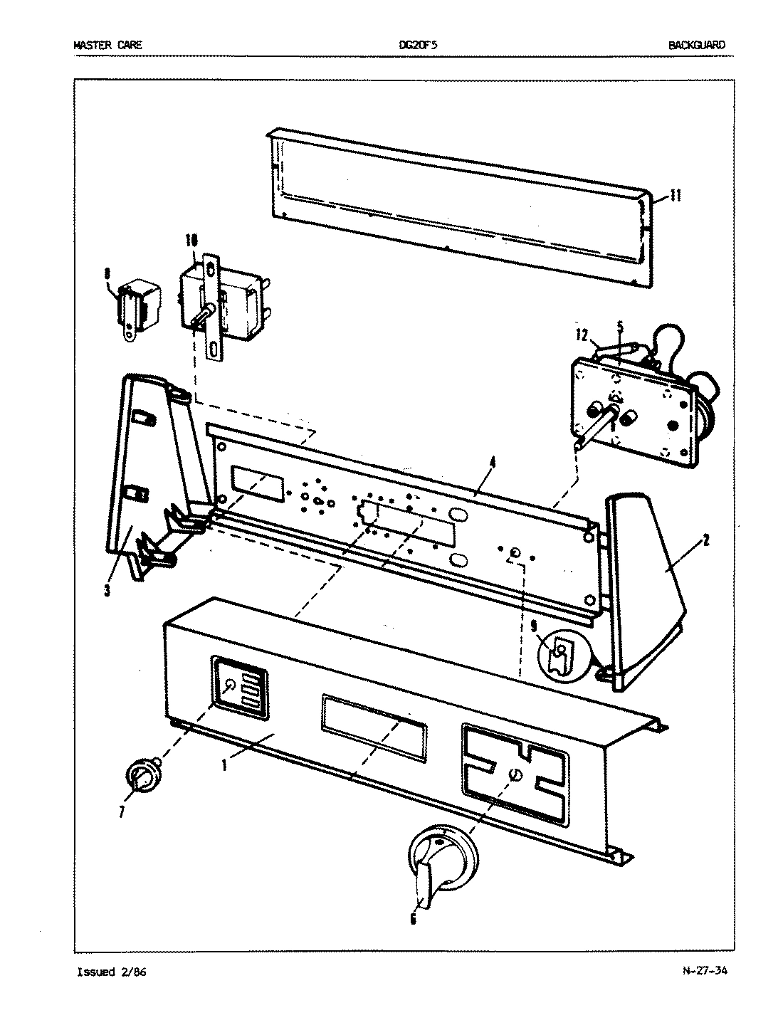 01 - CONTROL PANEL (REV. A-H)
