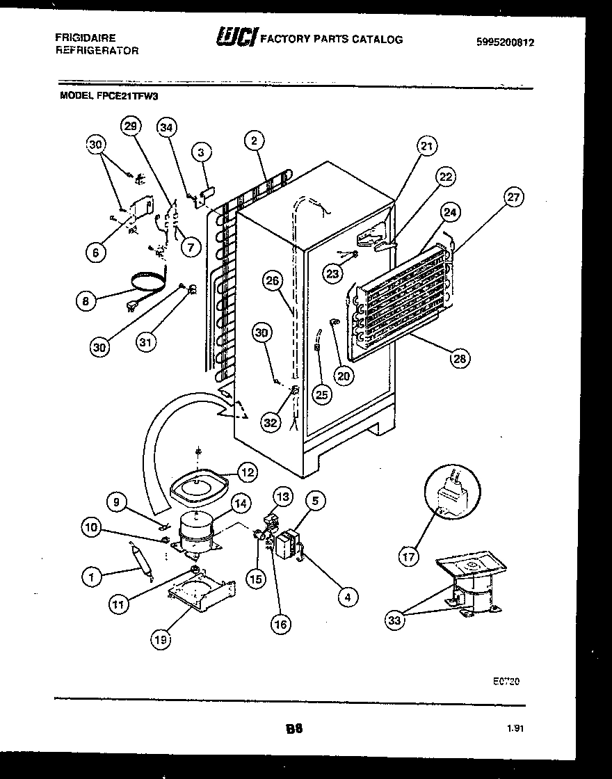 06 - SYSTEM AND AUTOMATIC DEFROST PARTS