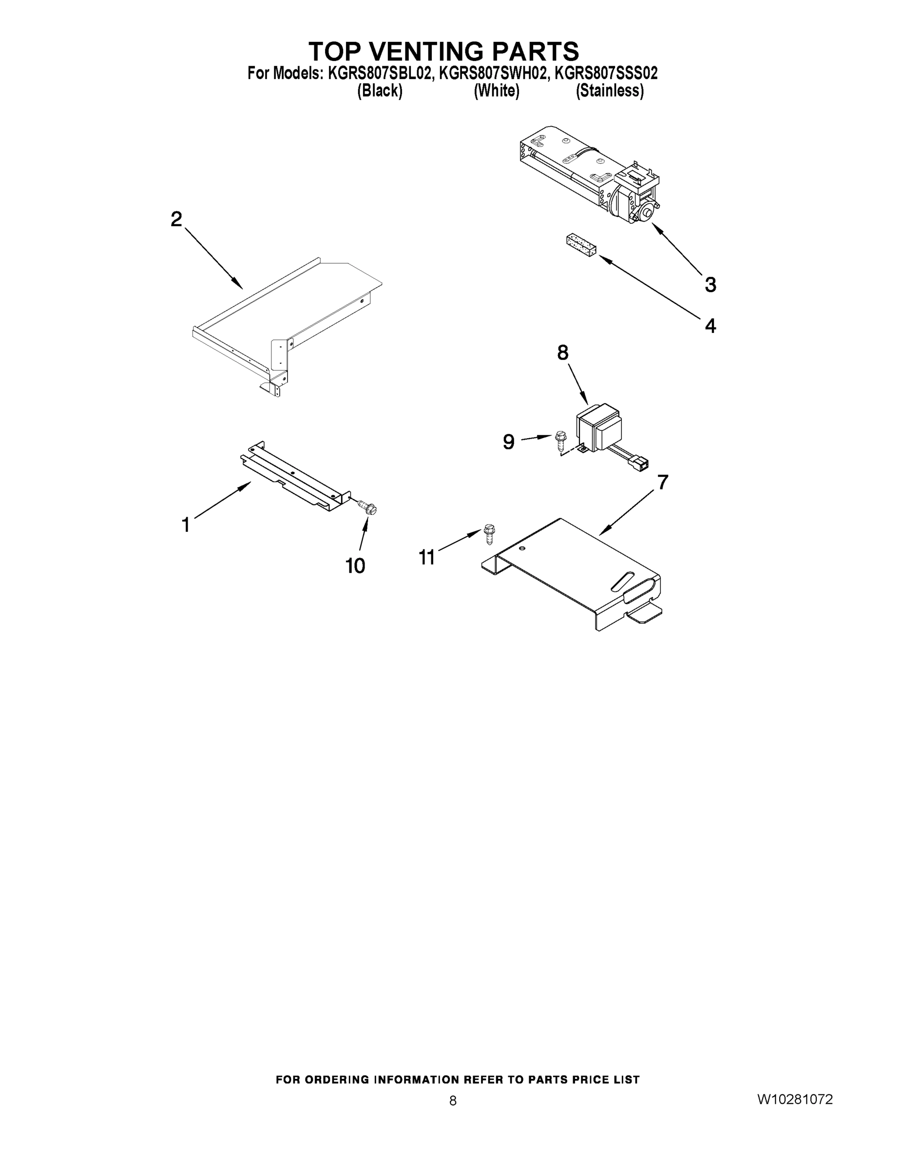 05 - TOP VENTING PARTS