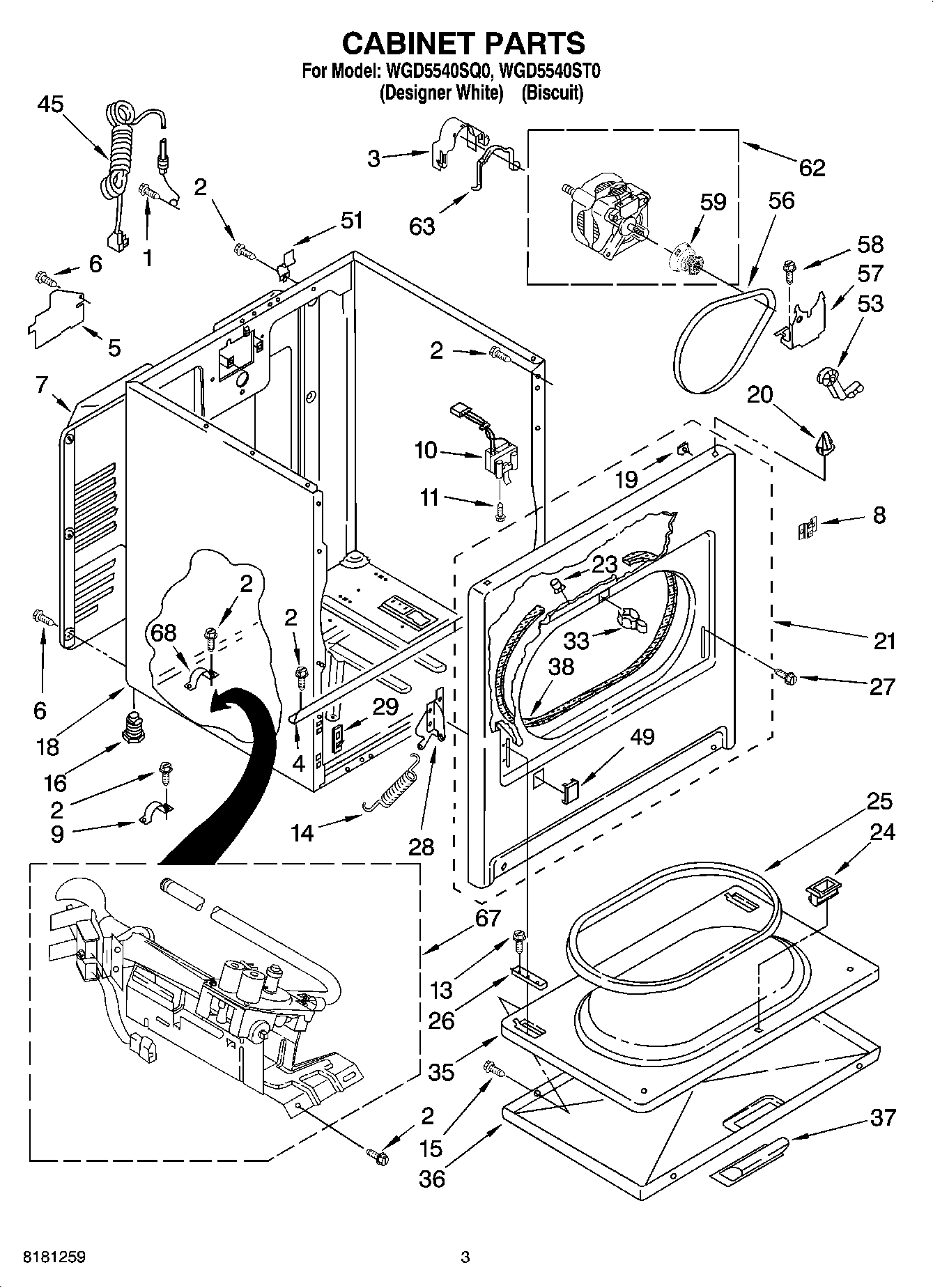 02 - CABINET PARTS