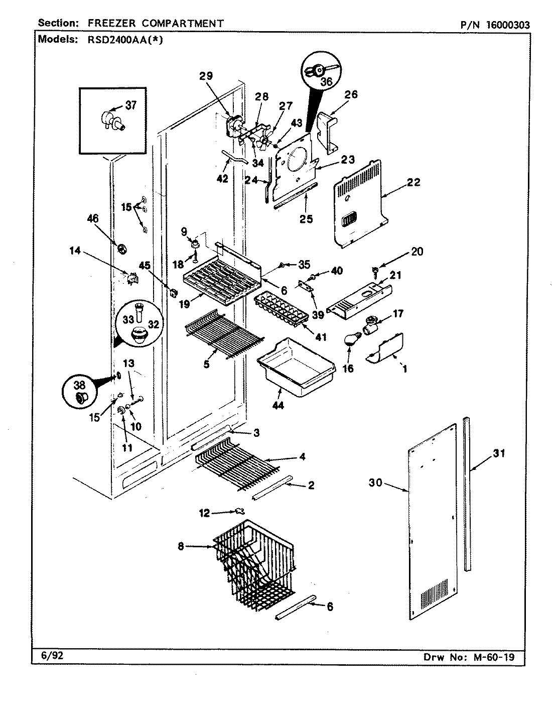 01 - FREEZER COMPARTMENT