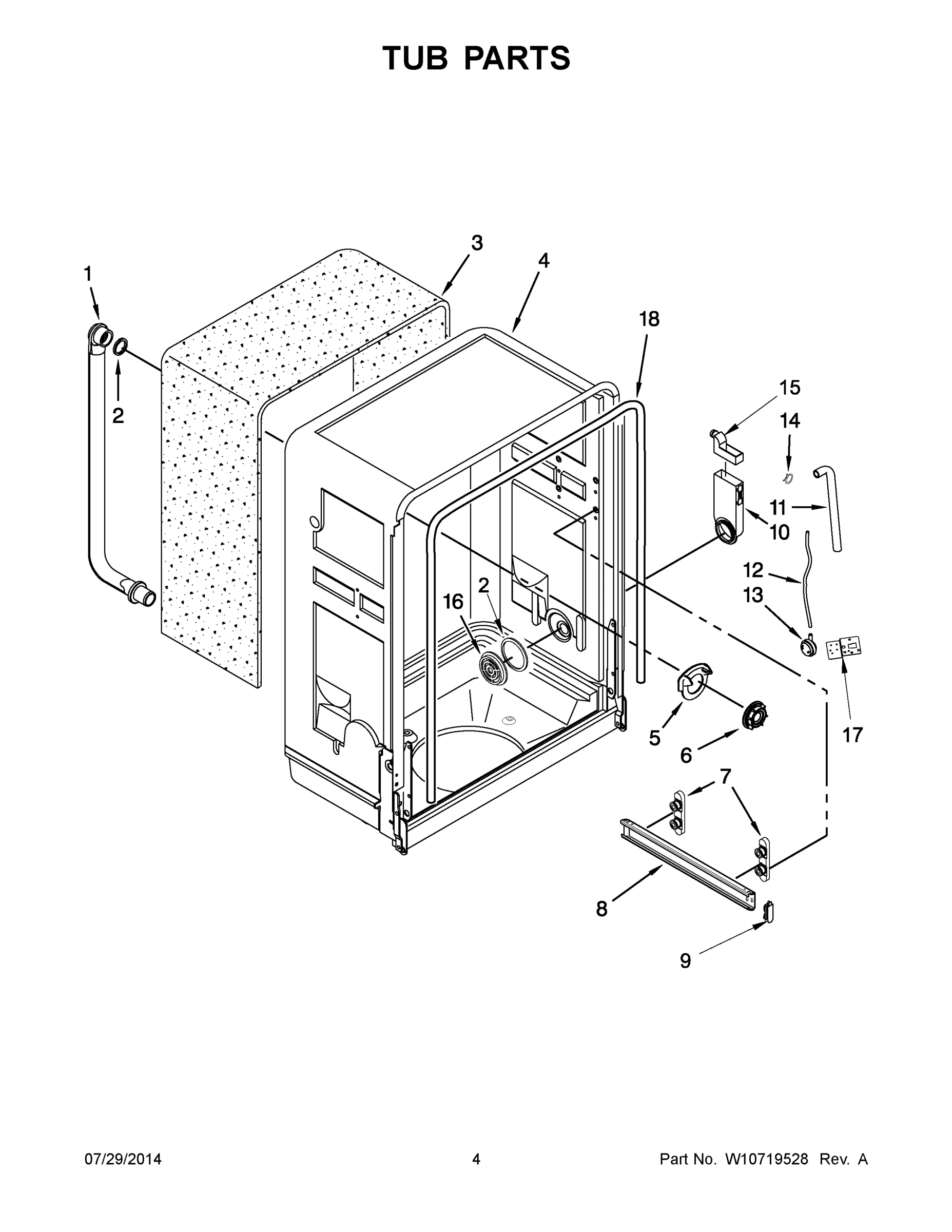 03 - TUB PARTS