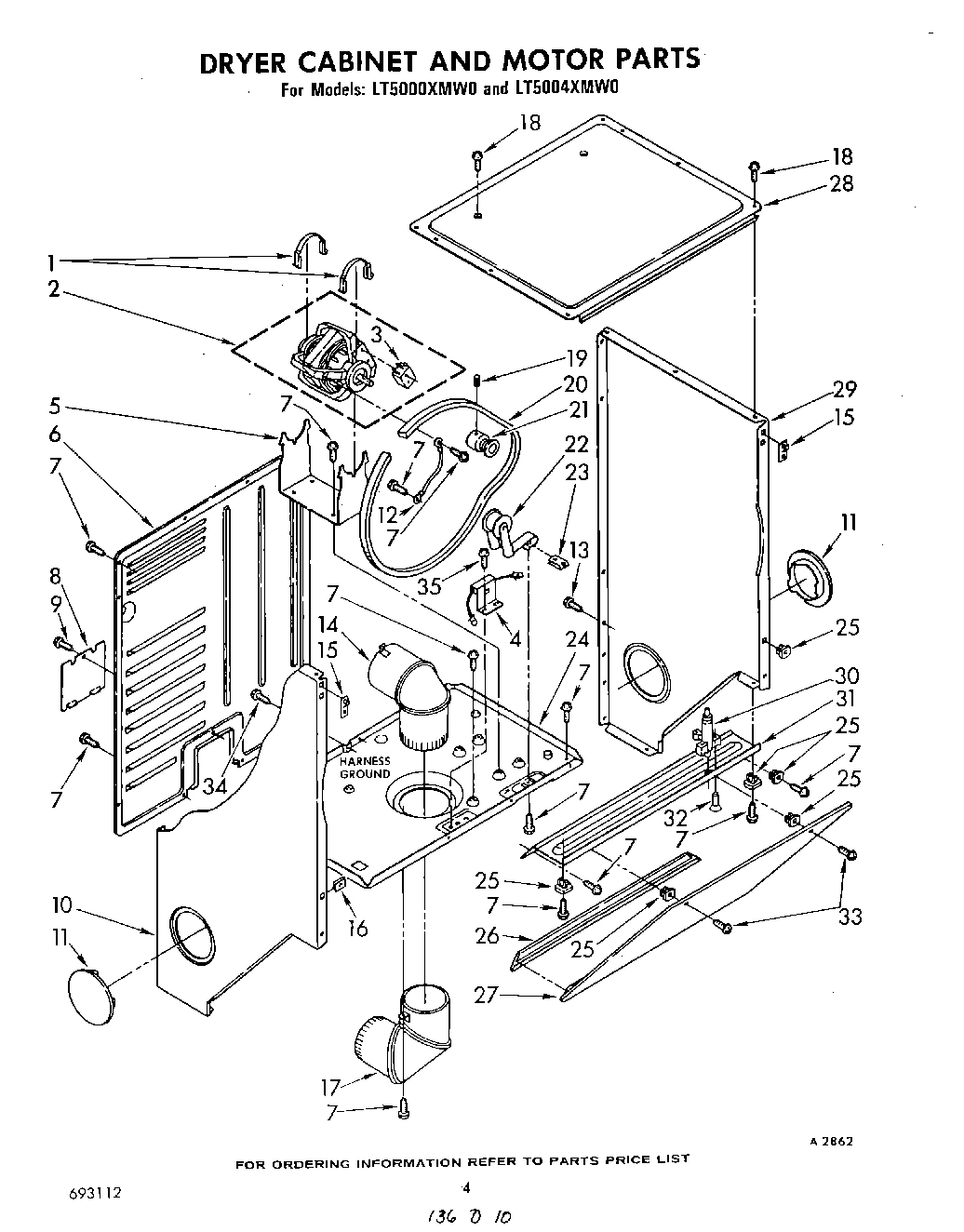 04 - DRYER CABINET AND MOTOR