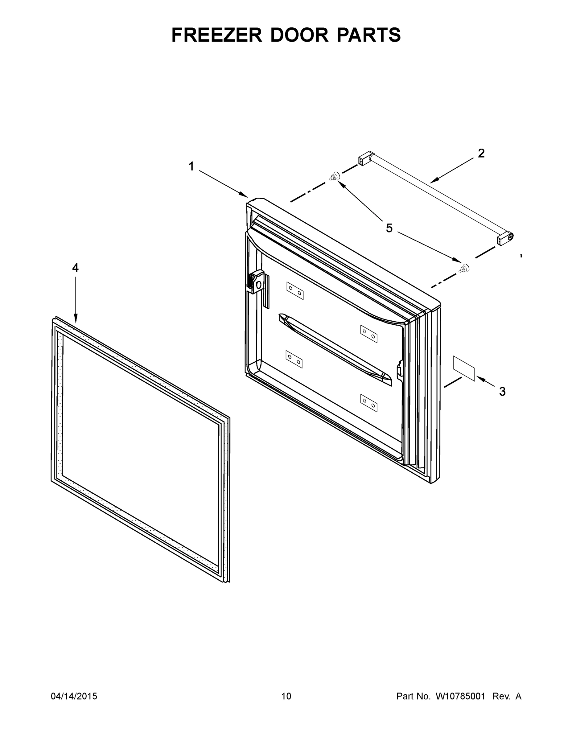 06 - FREEZER DOOR PARTS