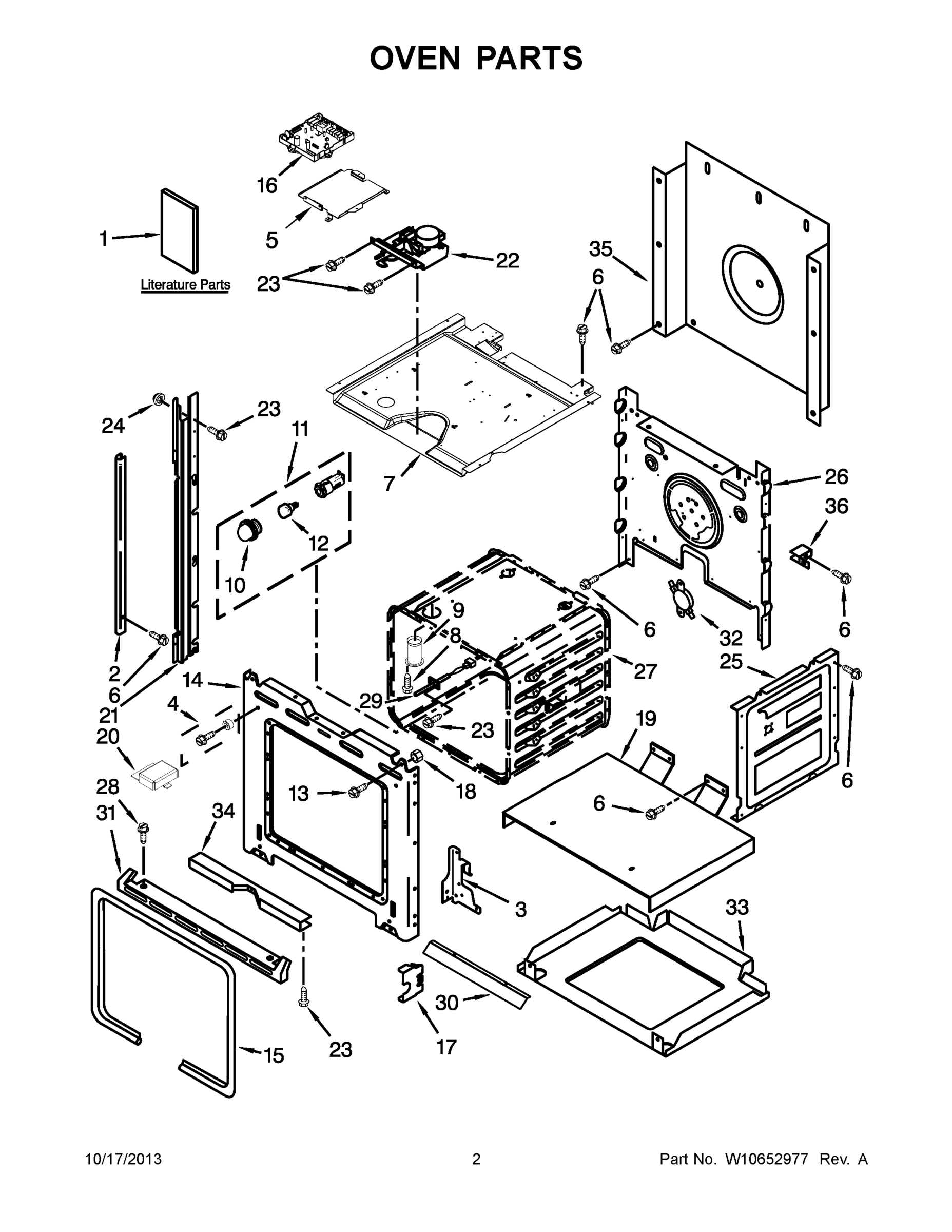 02 - OVEN PARTS