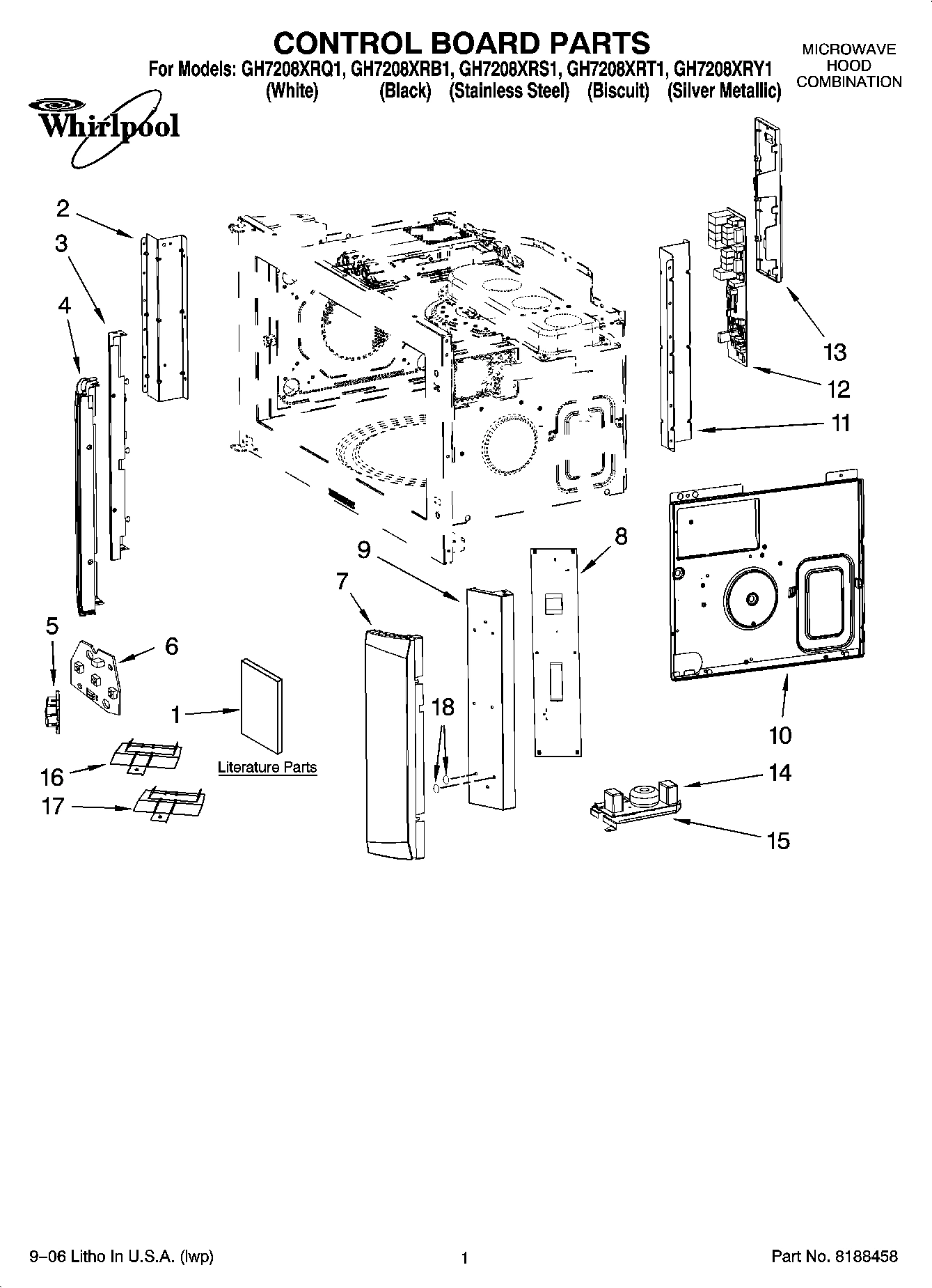 01 - CONTROL BOARD PARTS