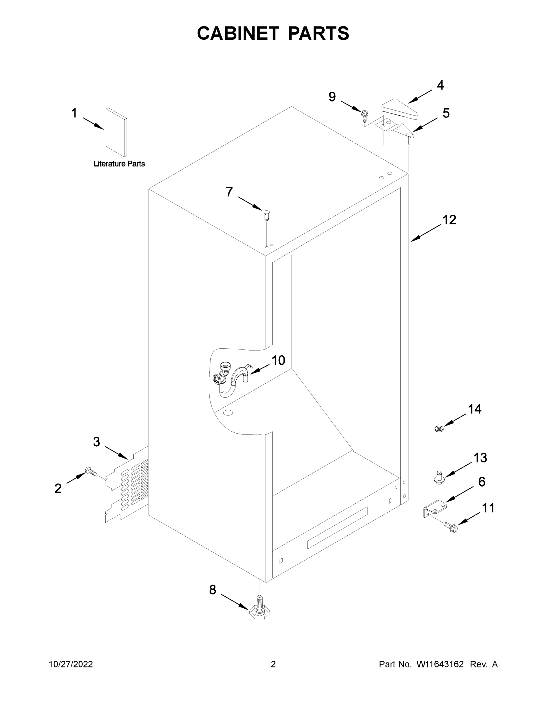 02 - CABINET PARTS
