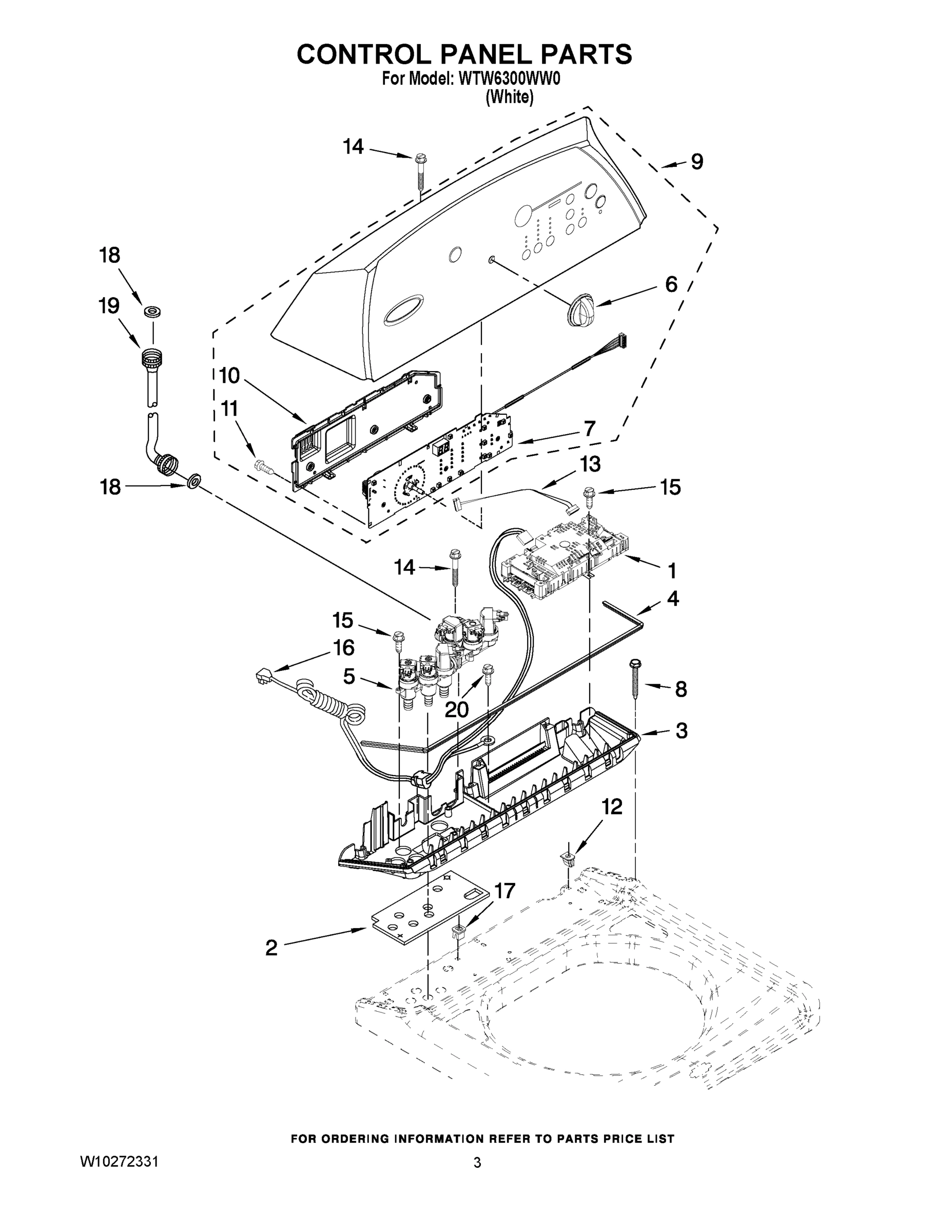02 - CONTROL PANEL PARTS