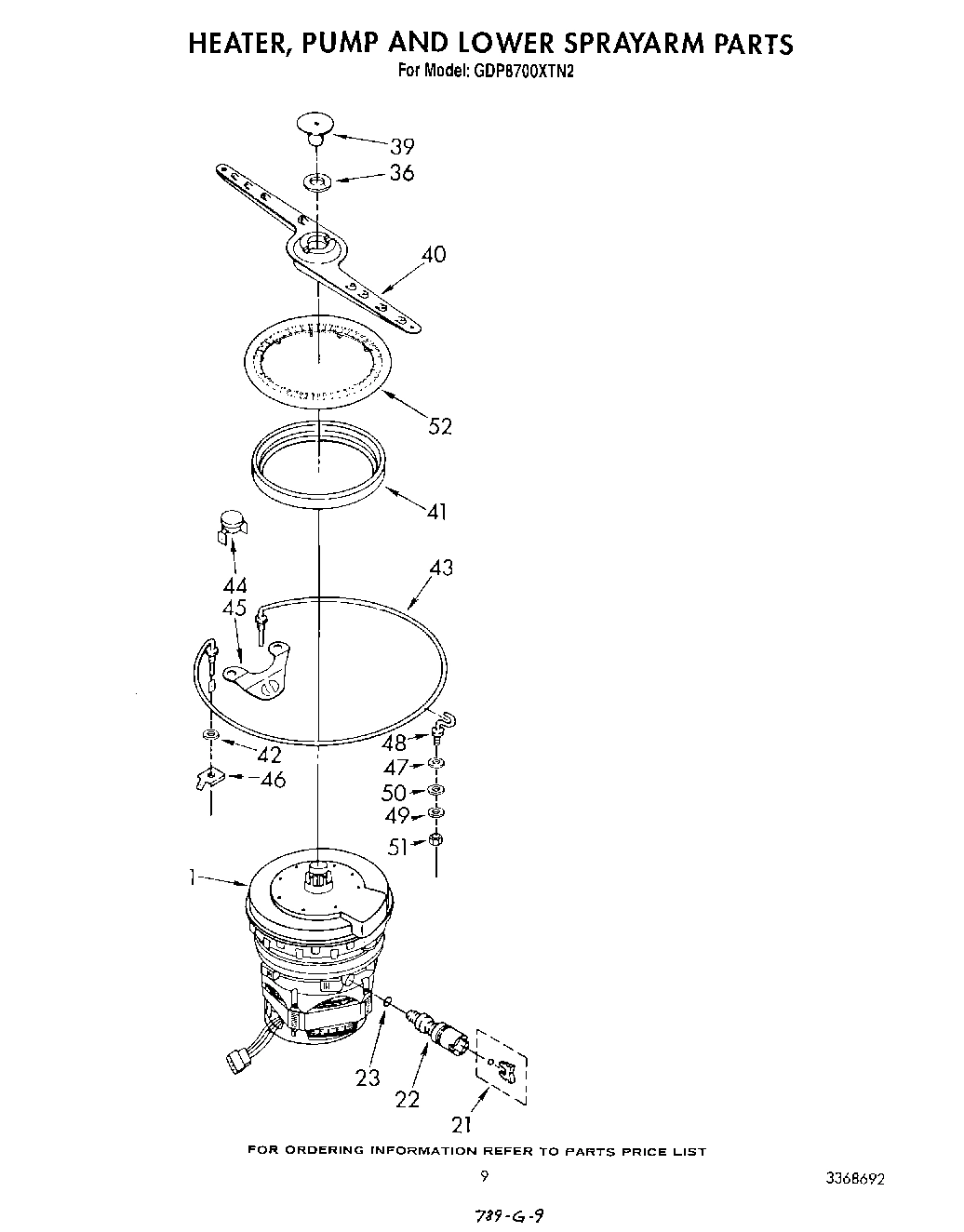 06 - HEATER, PUMP AND LOWER SPRAYARM