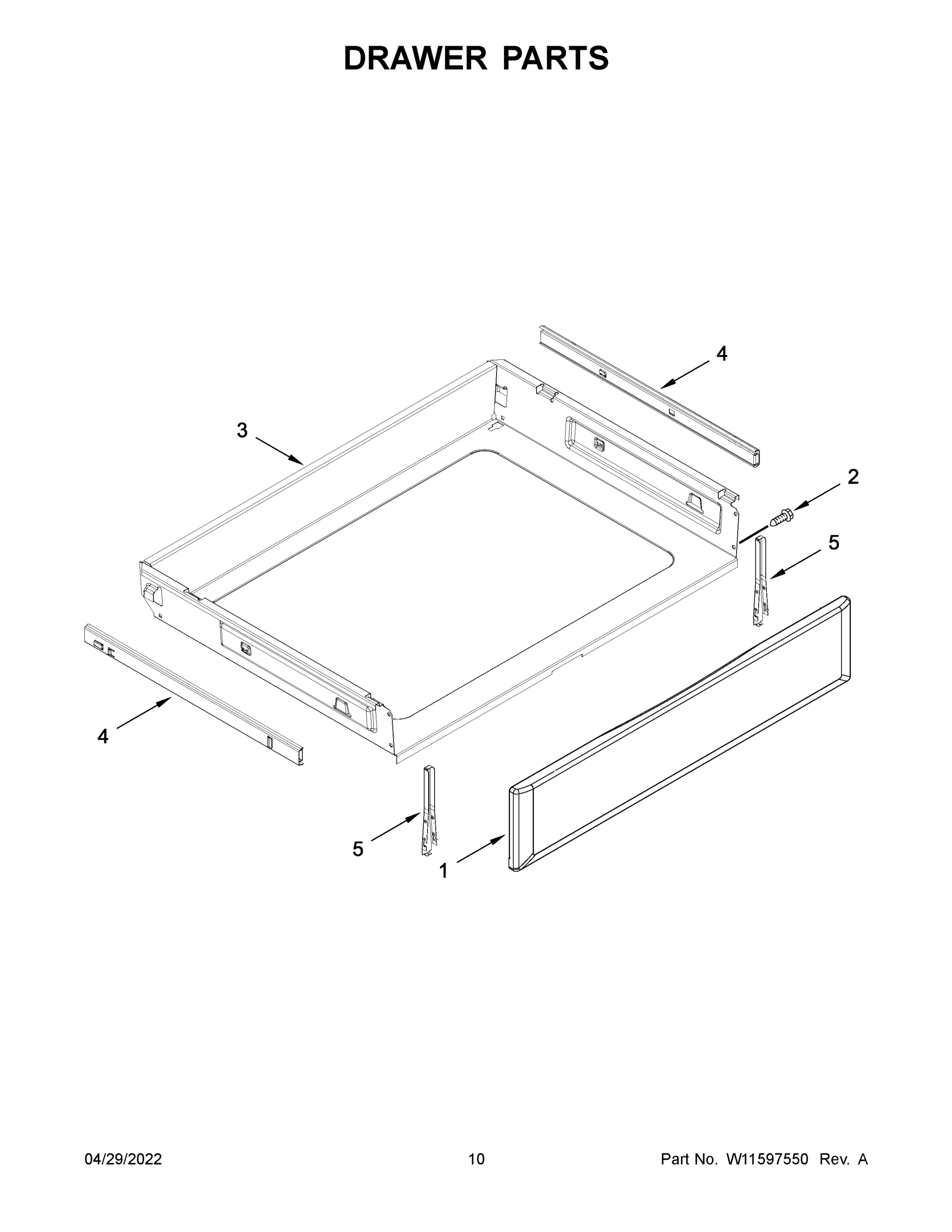 06 - DRAWER PARTS
