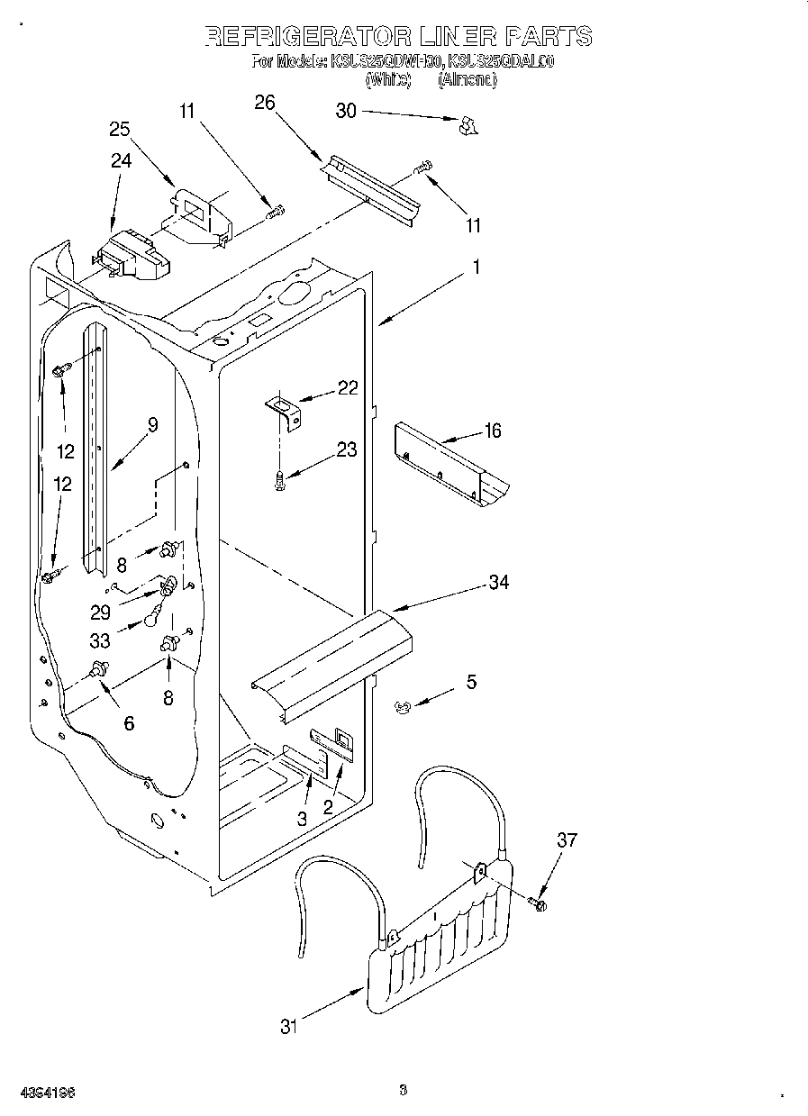 02 - REFRIGERATOR LINER