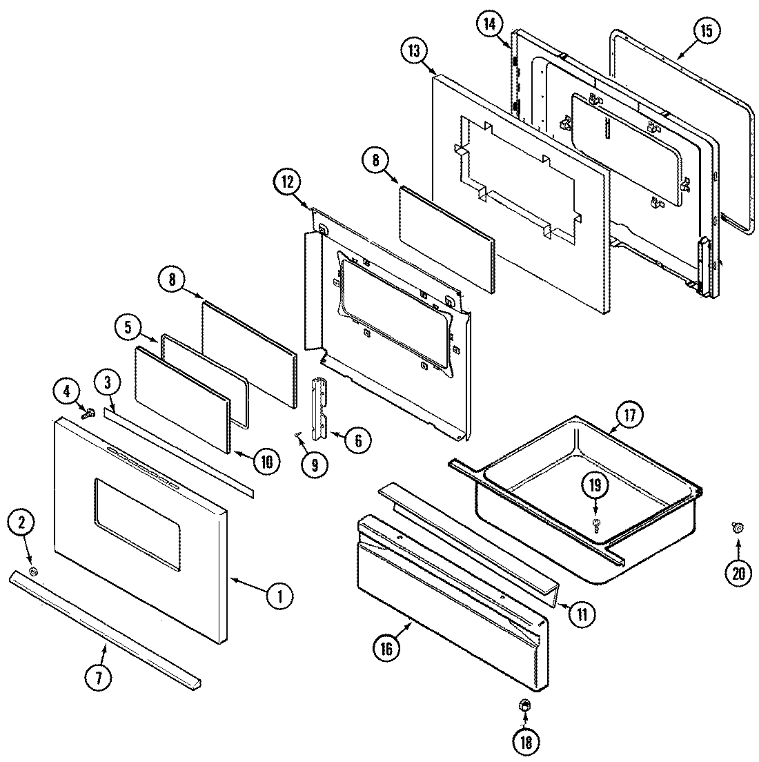 03 - DOOR/DRAWER (BDW)