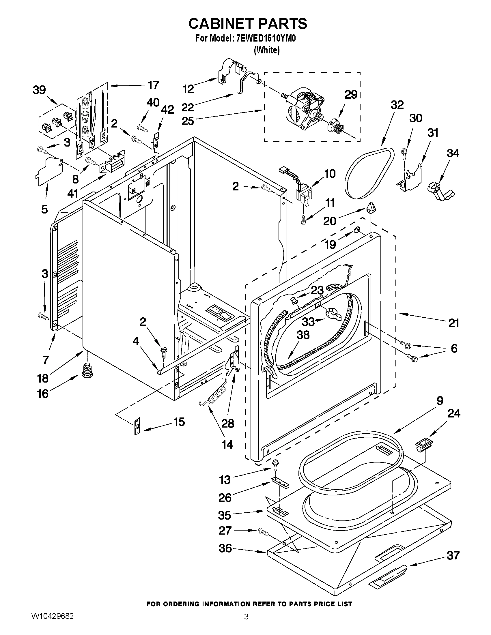 02 - CABINET PARTS