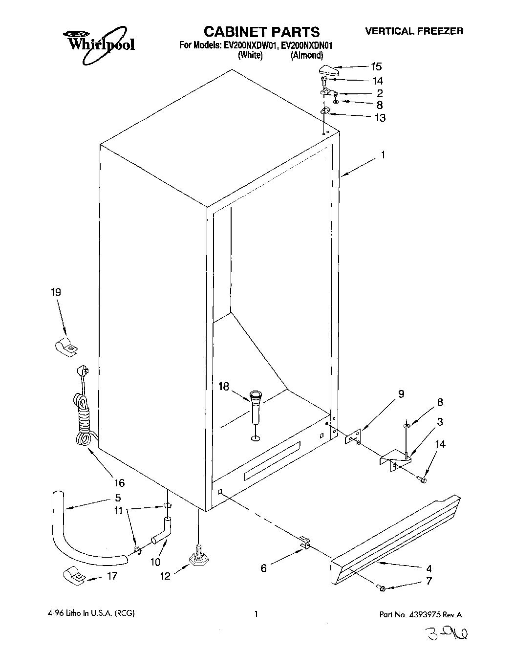 01 - CABINET, LIT/OPTIONAL