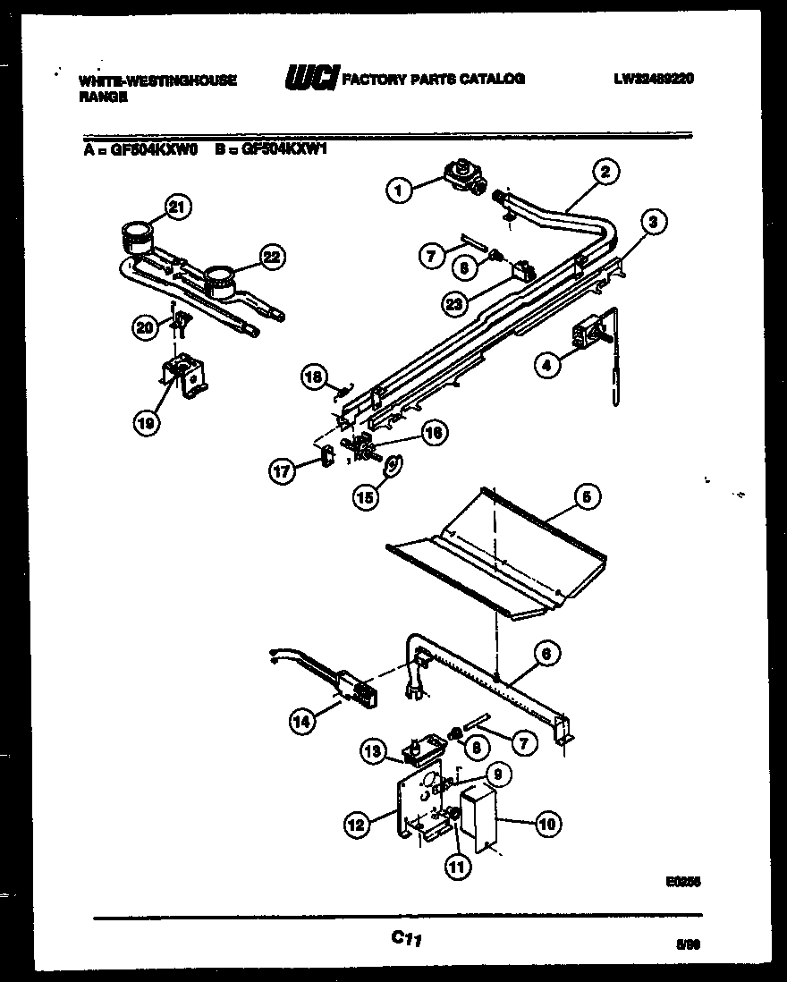 04 - BURNER, MANIFOLD AND GAS CONTROL