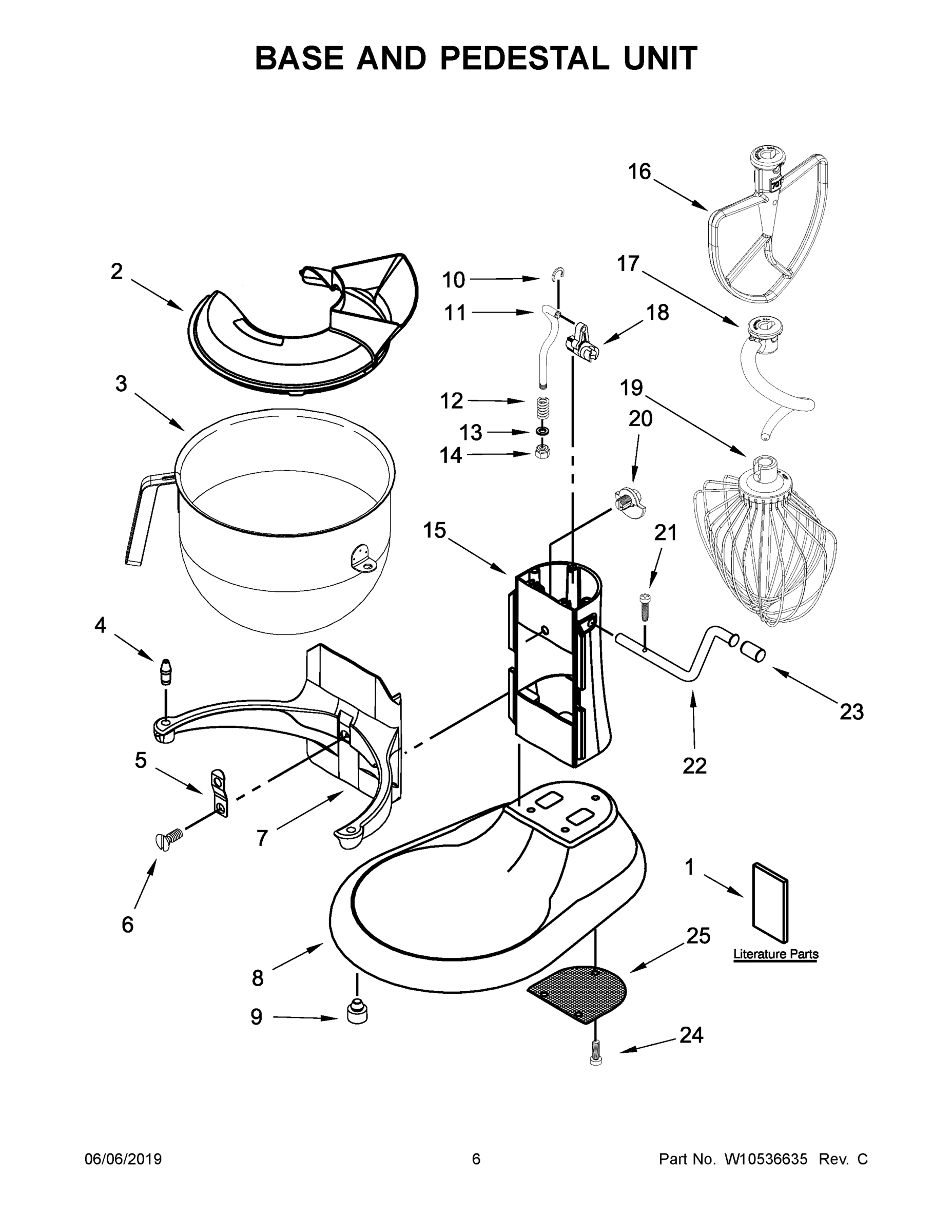 04 - BASE AND PEDESTAL UNIT
